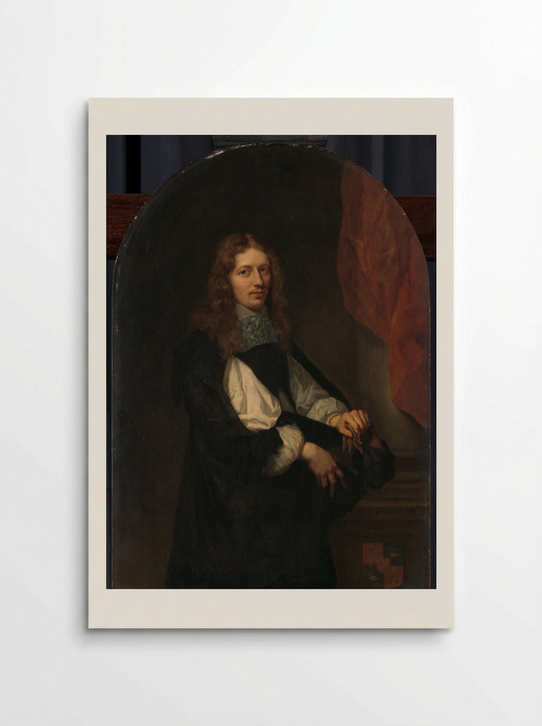 Pieter de Graeff (1638-1707), heer van Zuid-Polsbroek, Purmerland en Ilpendam. Schepen van Amsterdam - Caspar Netscher - Poster