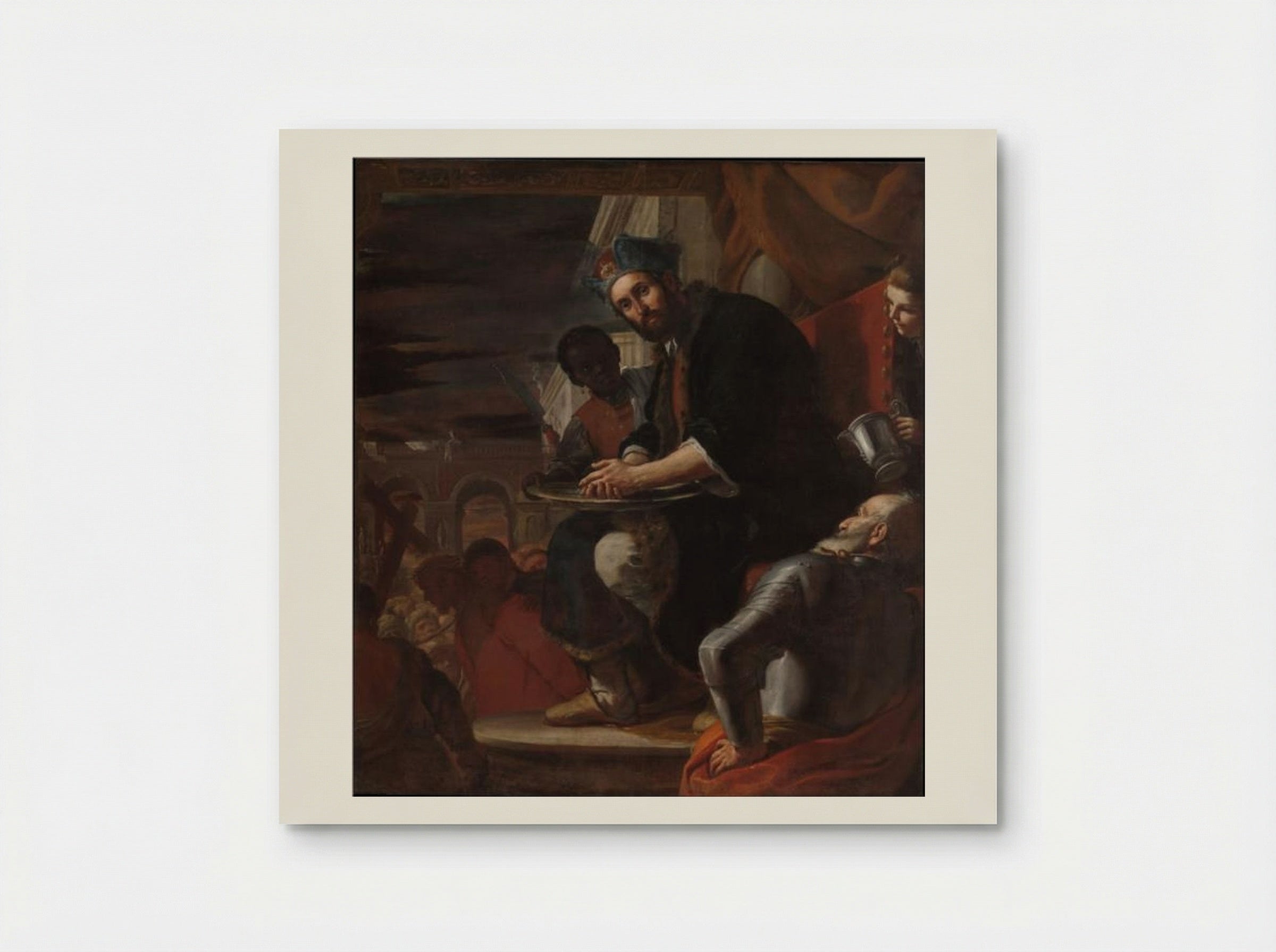Pilate Washing His Hands - Mattia Preti - Poster