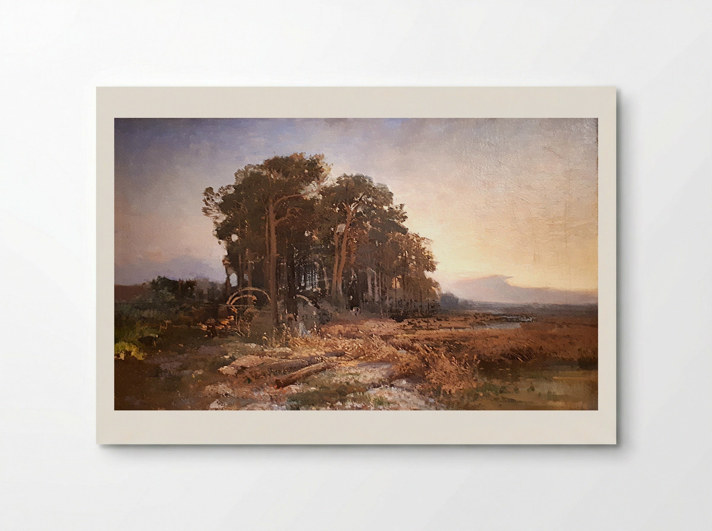 Pine Grove in the Swamp - Fyodor Vasilyev - Poster