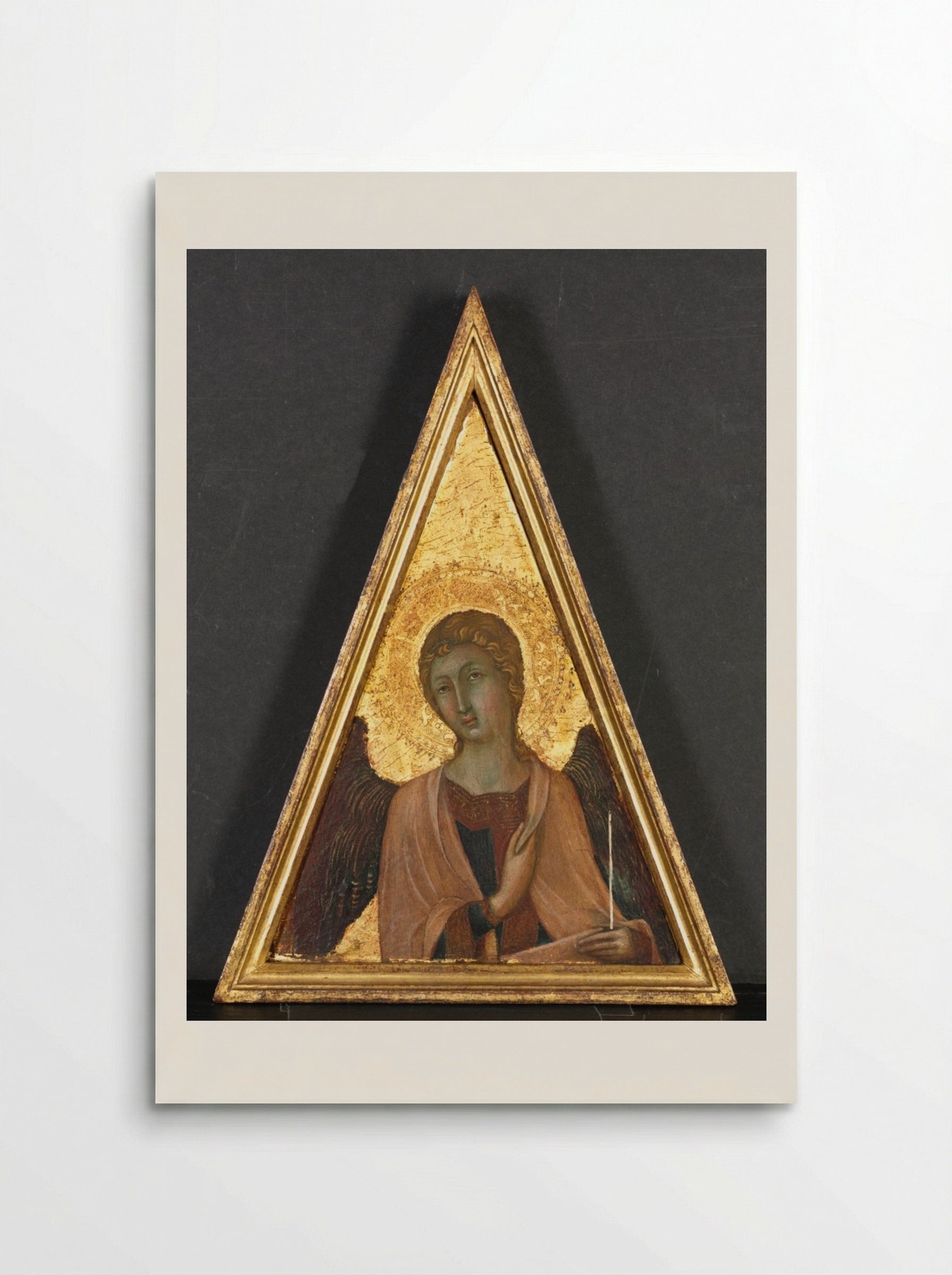 Pinnacle with Angel - Niccolò di Segna - Poster