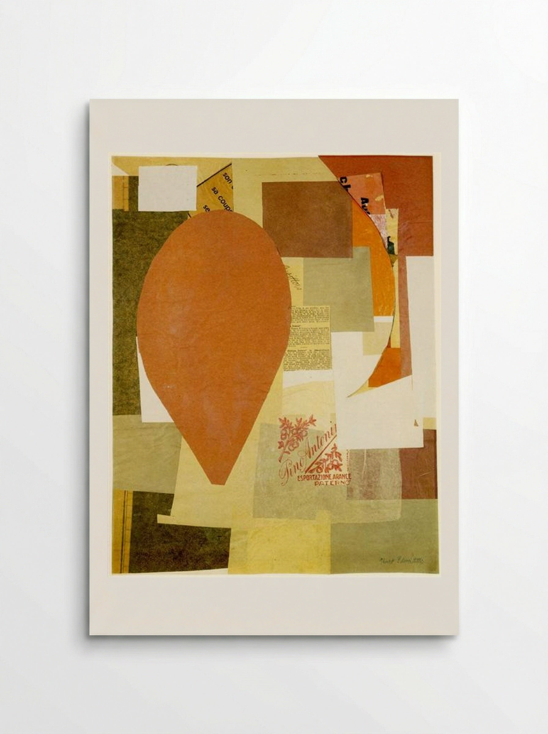 Pino Antoni - Kurt Schwitters - Poster
