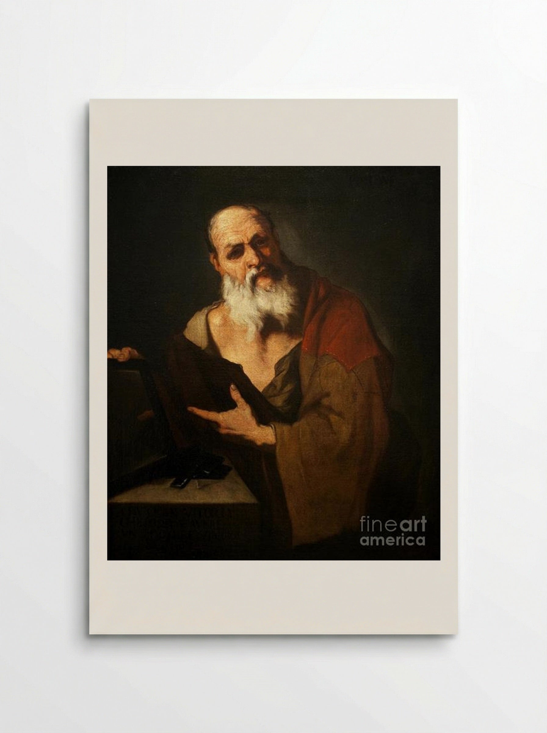 Plato - Luca Giordano - Poster