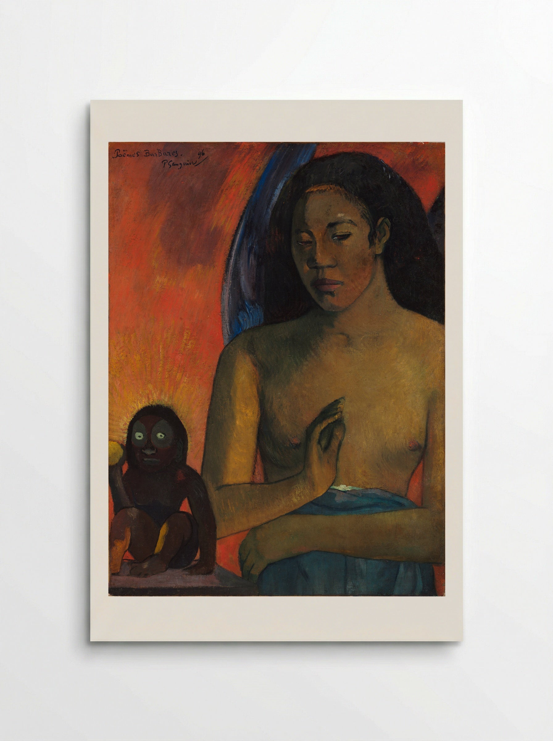 Poèmes Barbares - Paul Gauguin - Poster