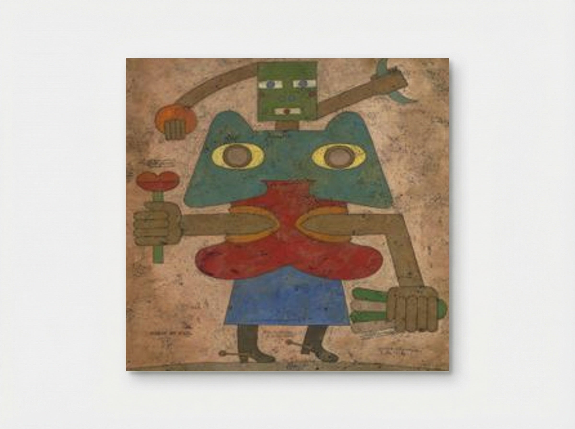 Poet in Exil - Victor Brauner - Poster