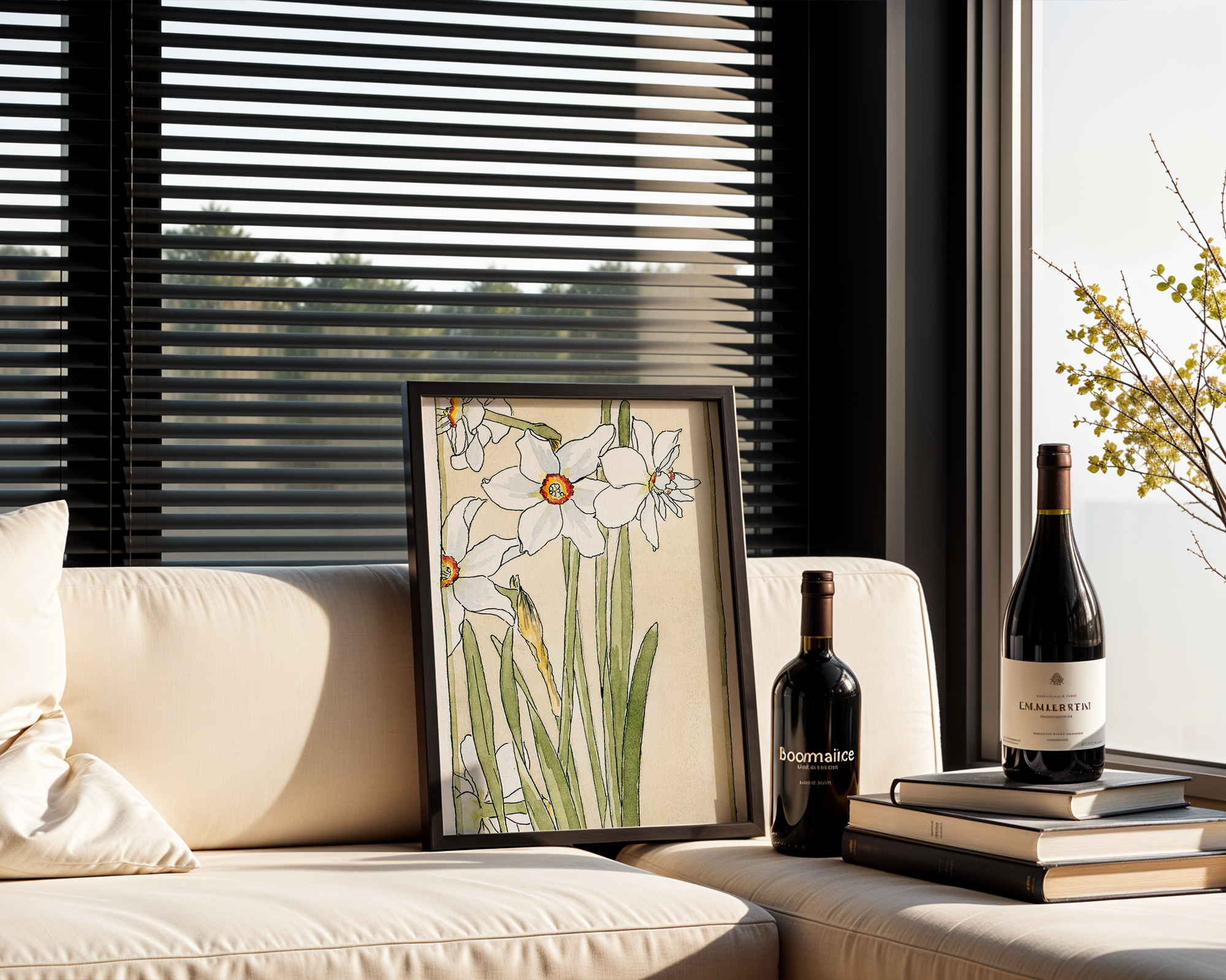 Poet_s-Narcissus-(1915)-by-Hannah-Borger-Overbeck mockup