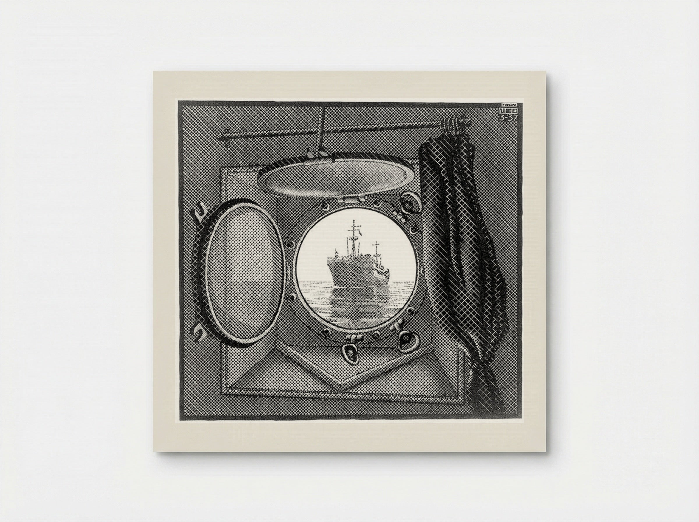 Porthole - M.C. Escher - Poster