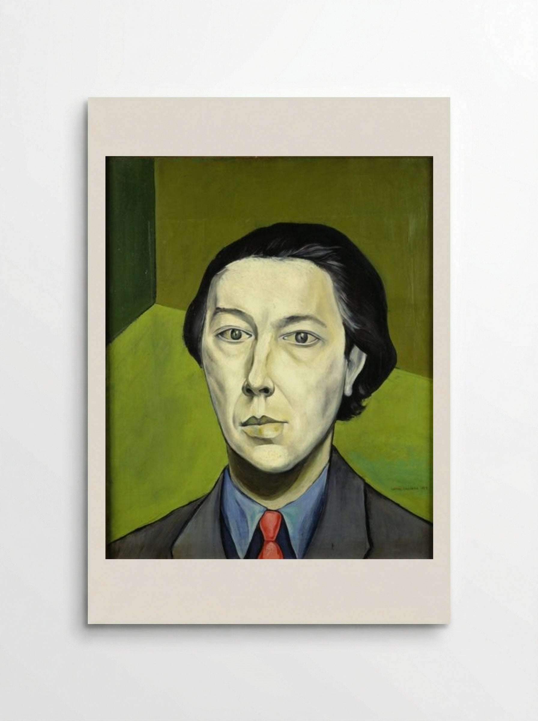 Portrait of André Breton - Victor Brauner - Poster