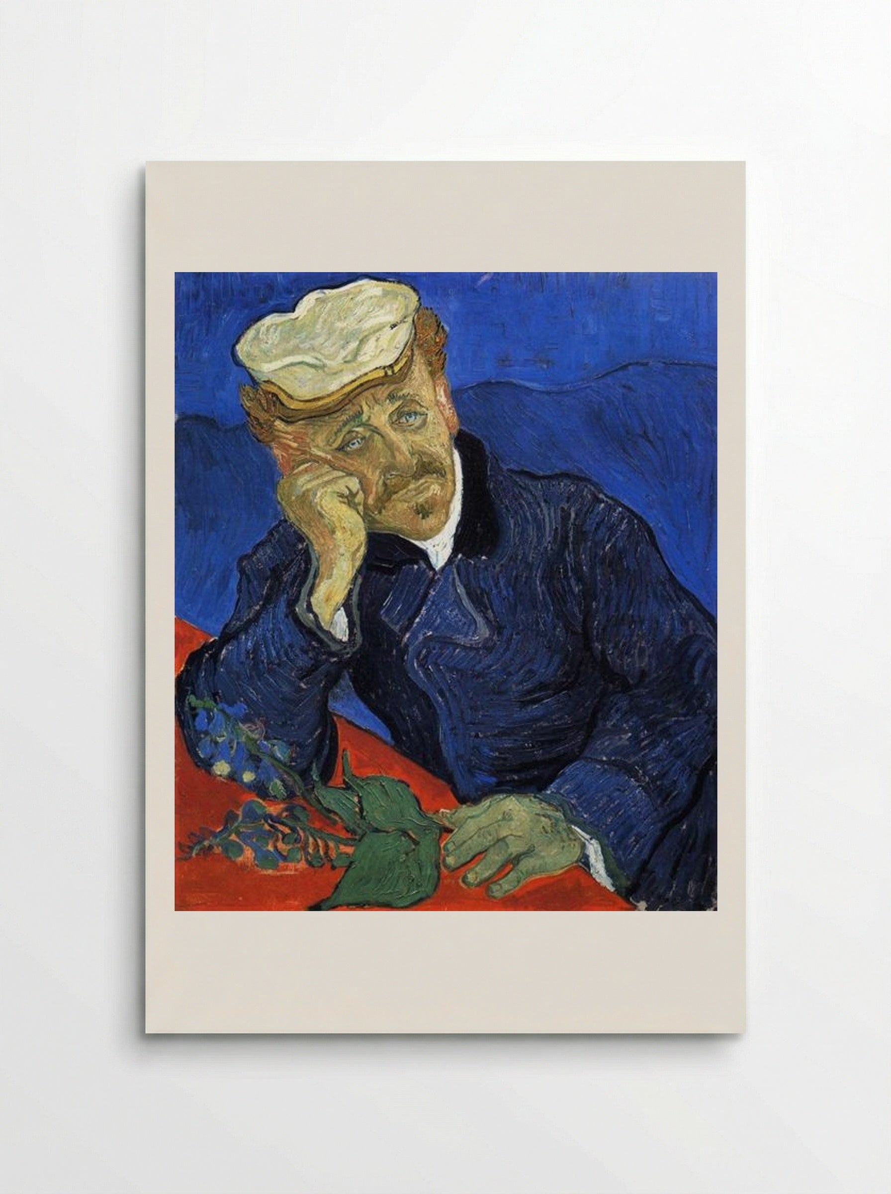 Portrait of Doctor Gachet - Vincent van Gogh - Poster