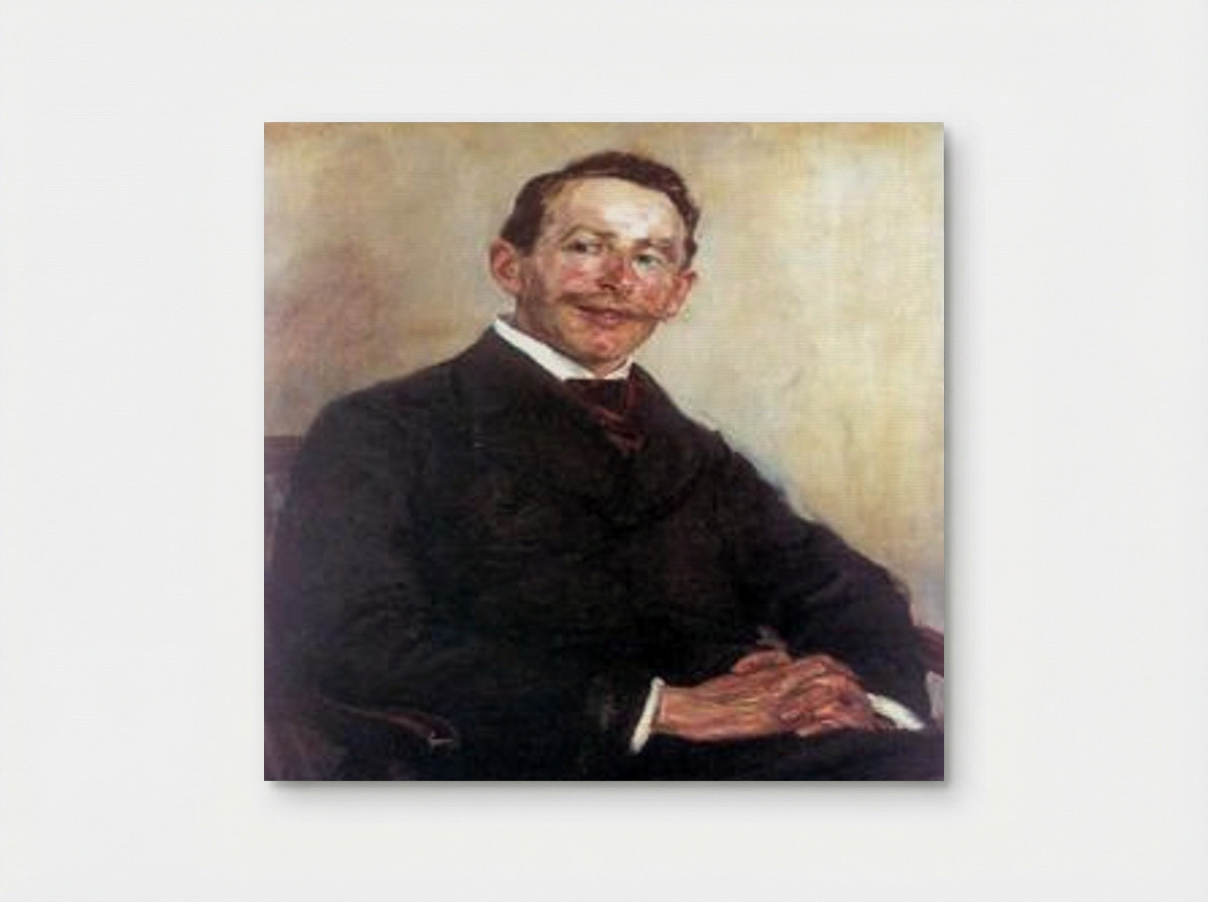 Portrait of Dr. Max Linde - Max Liebermann - Poster