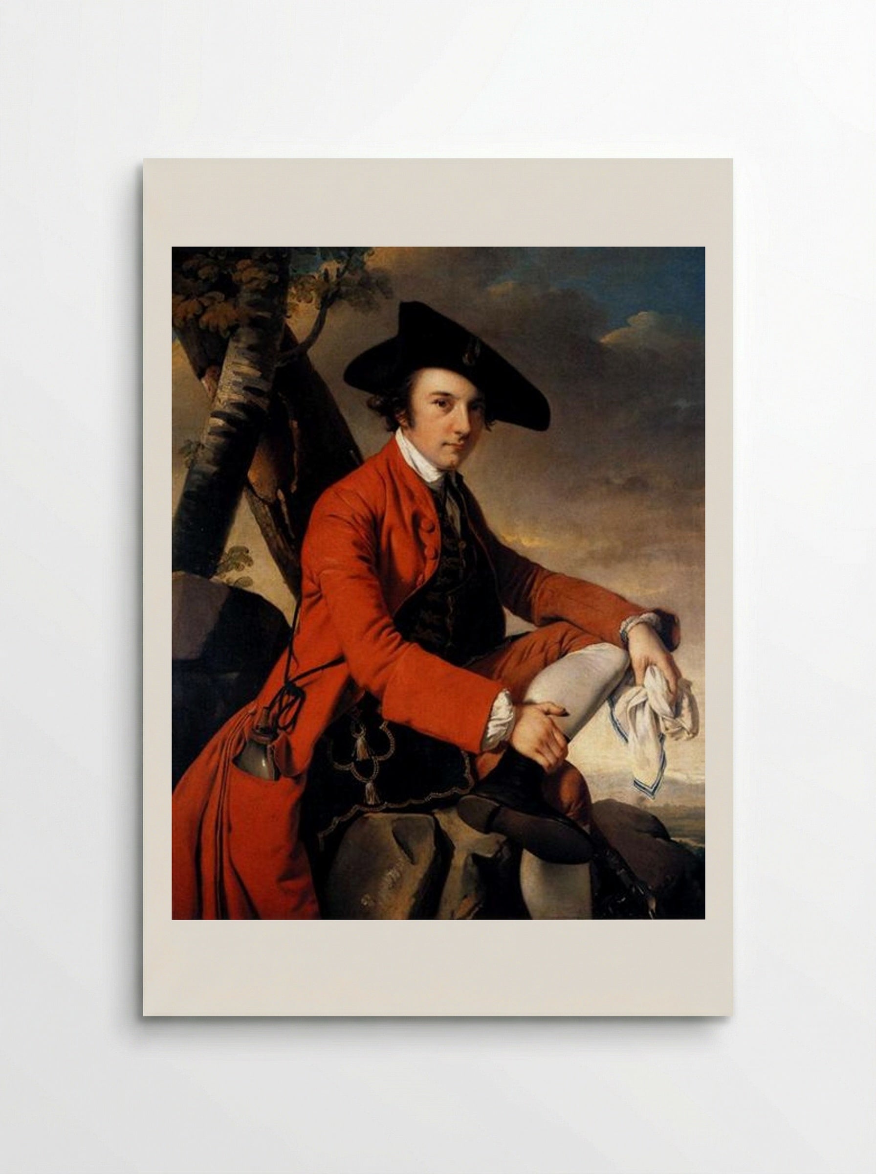 Portrait of Fleetwood Hesketh - Joseph Wright - Poster