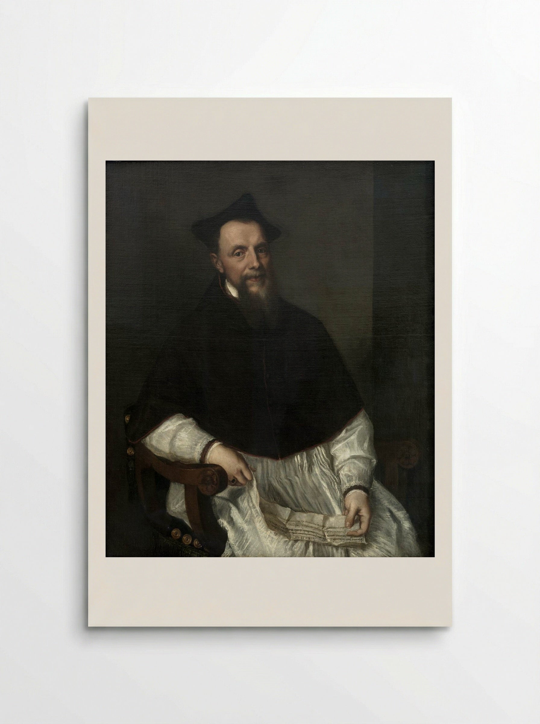 Portrait of Ludovico Beccadelli - Titian - Poster