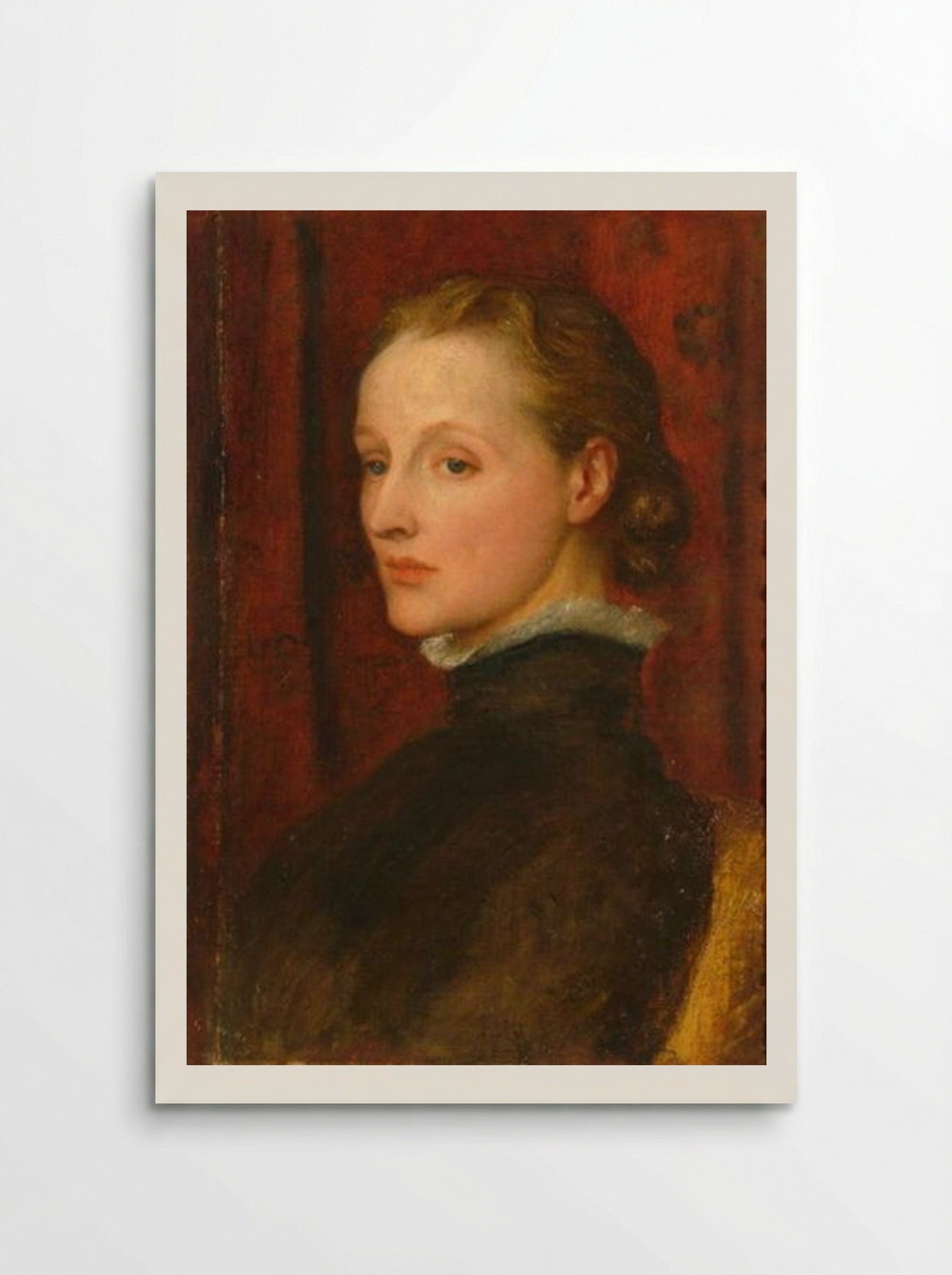 Portrait of Mary Fraser Tytler - George Frederick Watts - Poster