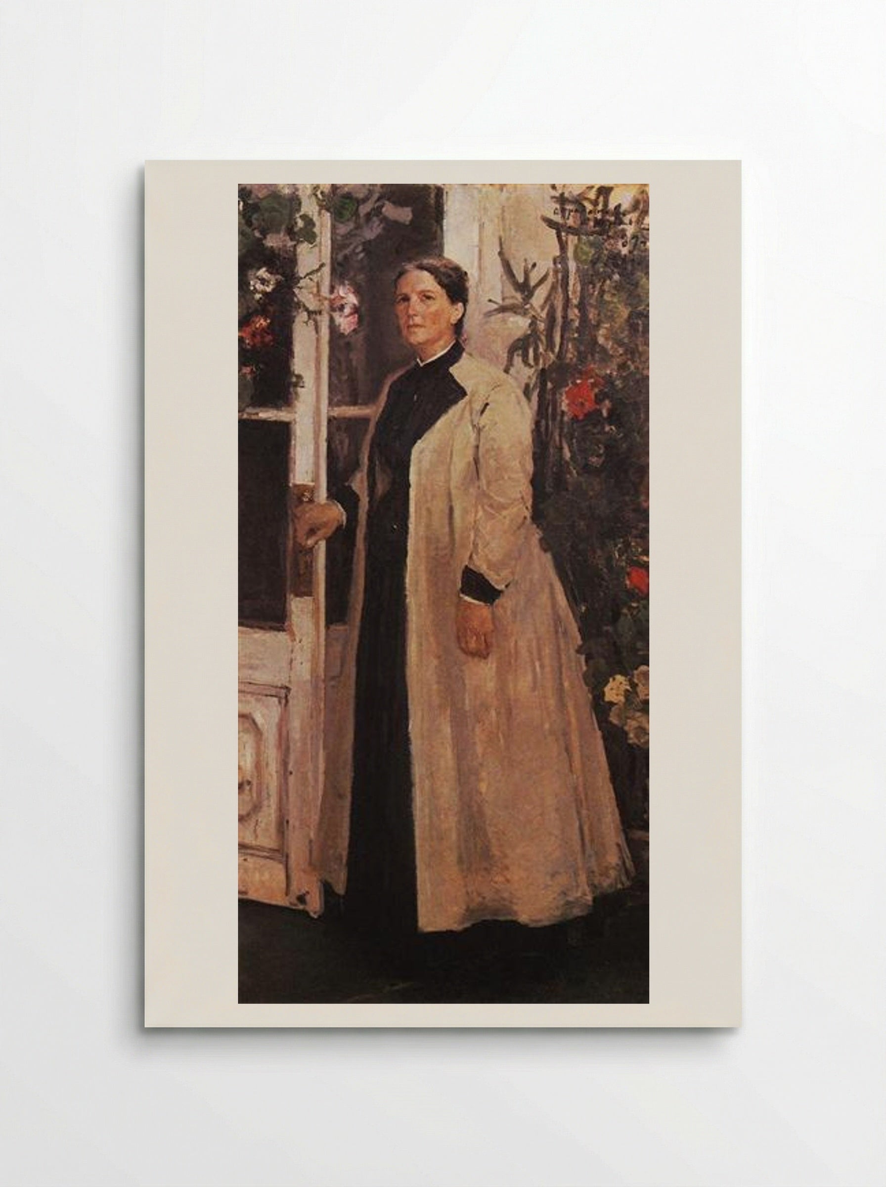 Portrait of Olga Orlova - Konstantin Korovin - Poster