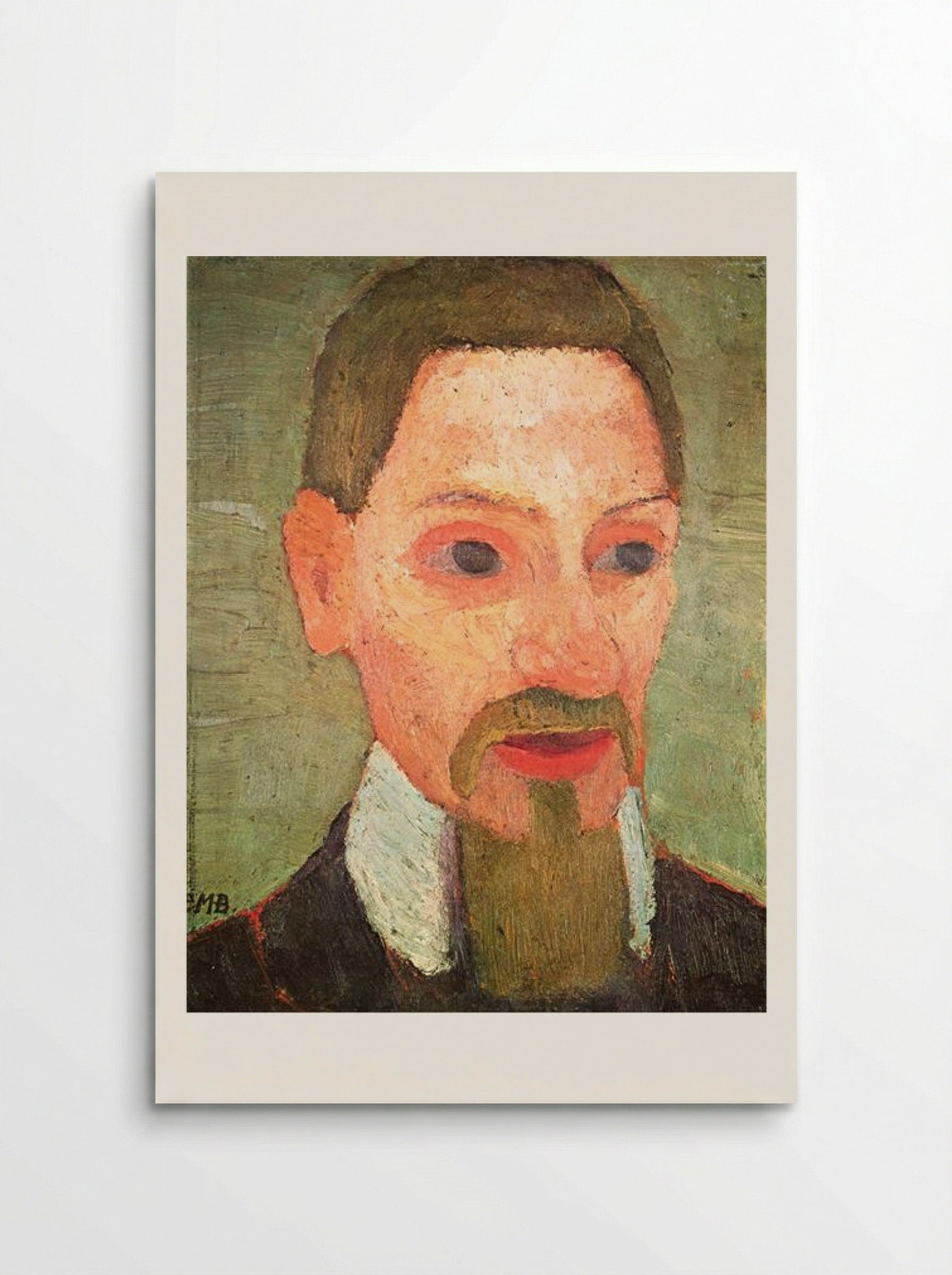 Portrait of Rainer Maria Rilke - Paula Modersohn-Becker - Poster