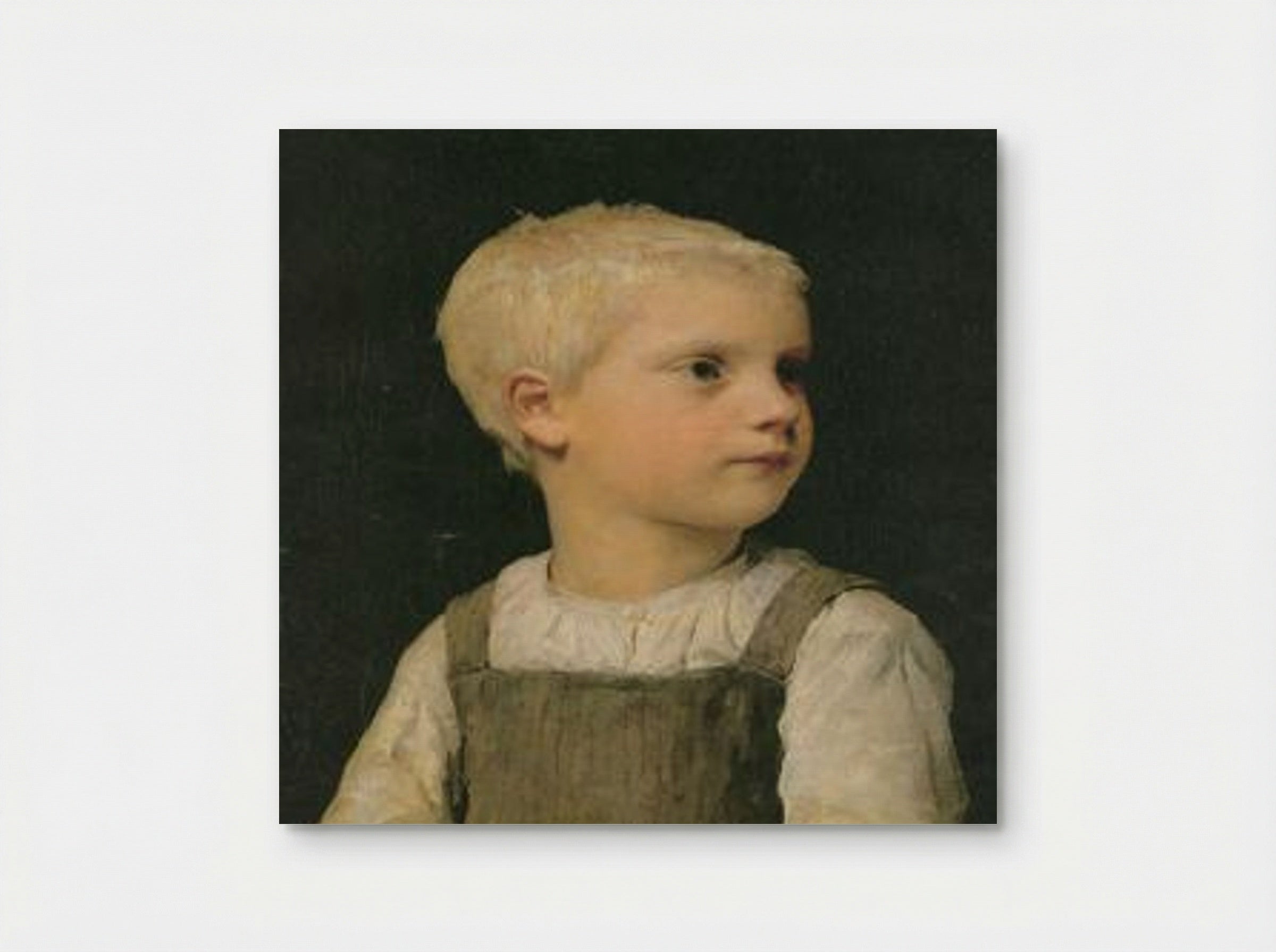 Portrait of a Boy (Walter Stucki) - Albert Anker - Poster