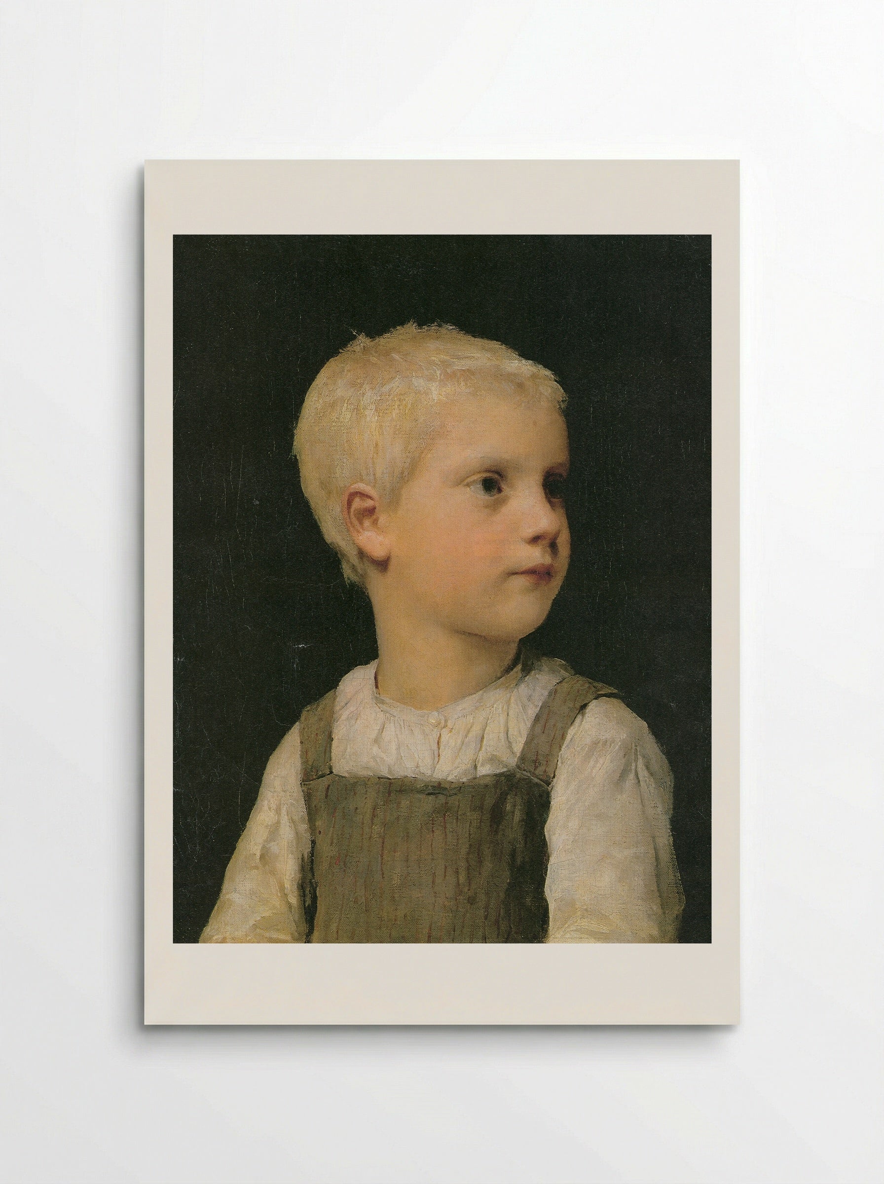 Portrait of a Boy (Walter Stucki?) - Albert Anker - Poster