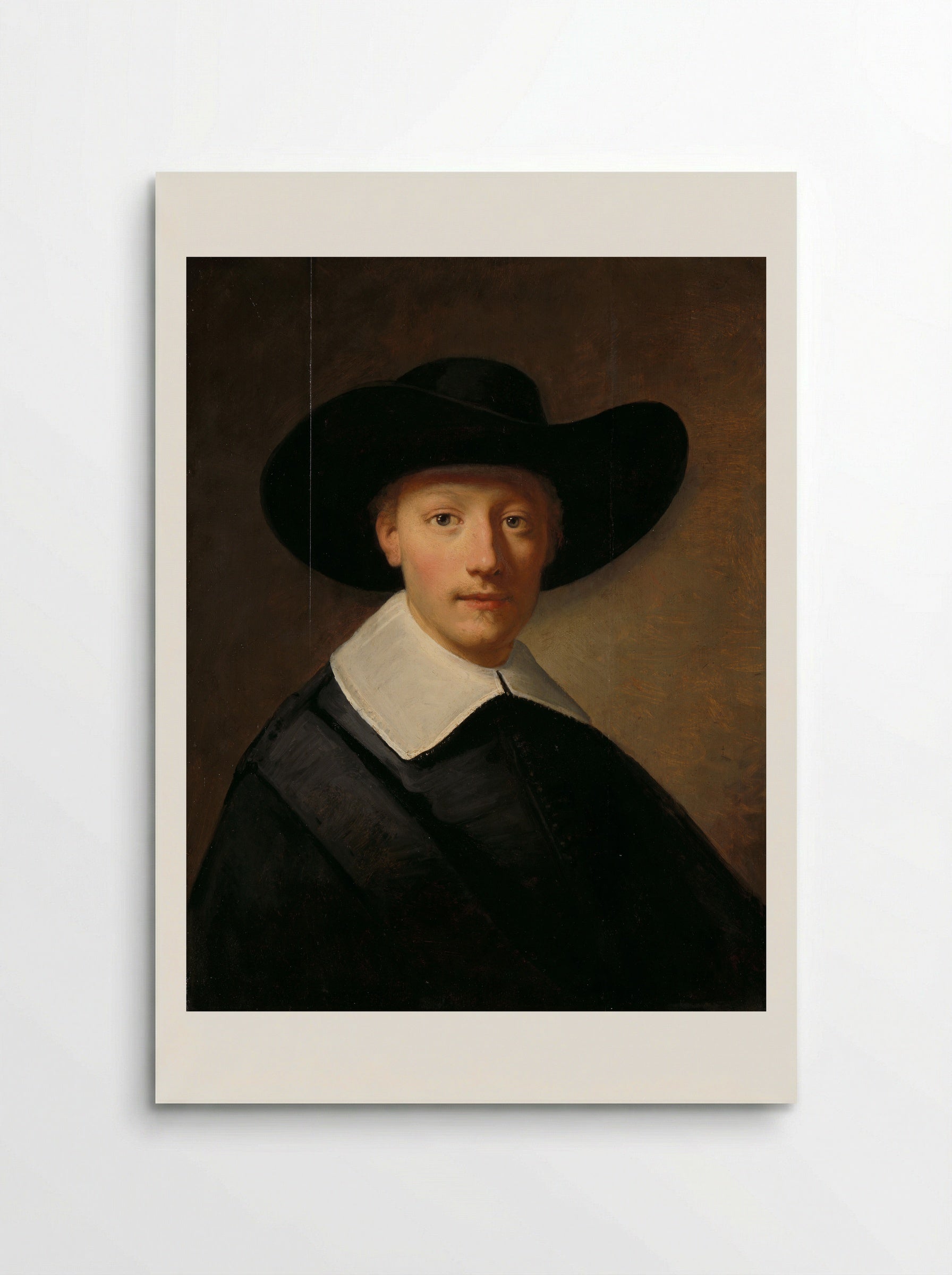 Portrait of a Man, Possibly Gozen Centen - Govert Flinck - Poster