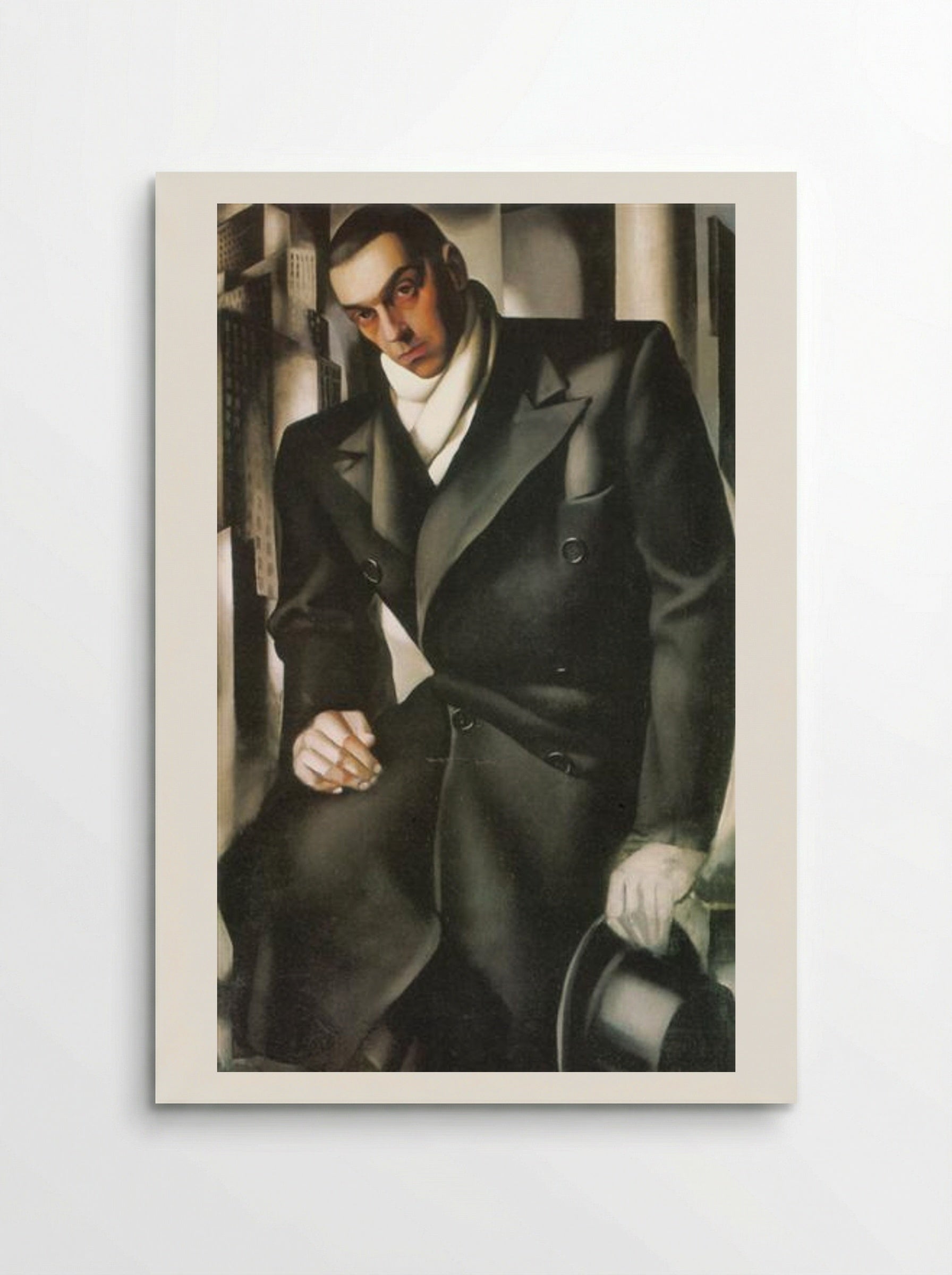 Portrait of a Man or Mr Tadeusz de Lempicki - Tamara de Lempicka - Poster