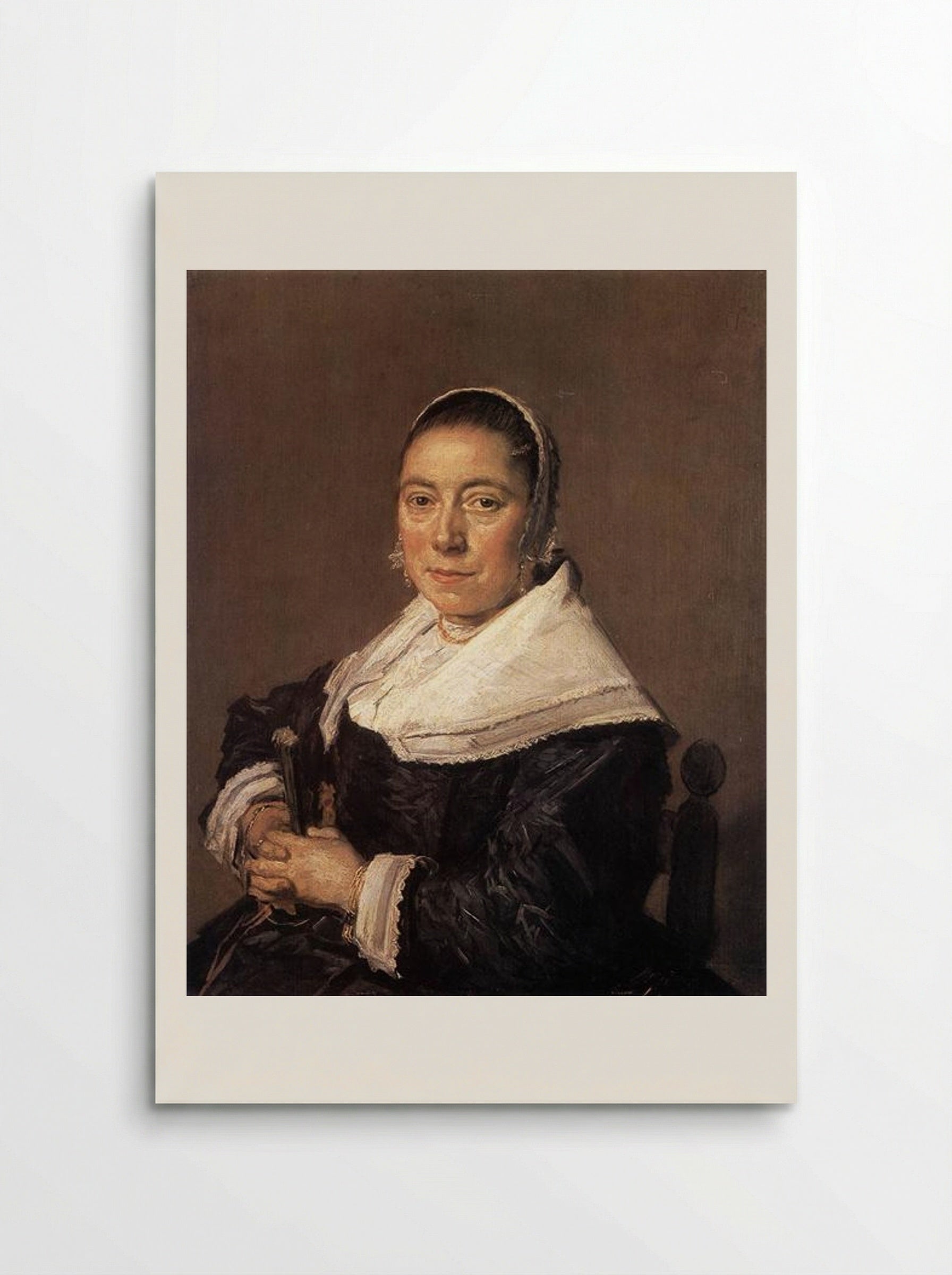 Portrait of a Seated Woman - Frans Hals - Poster