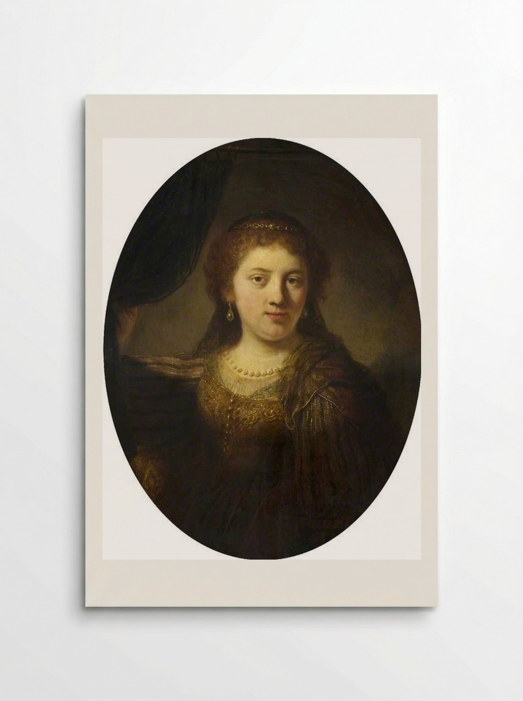 Portrait of a Woman - Govaert Flinck - Poster