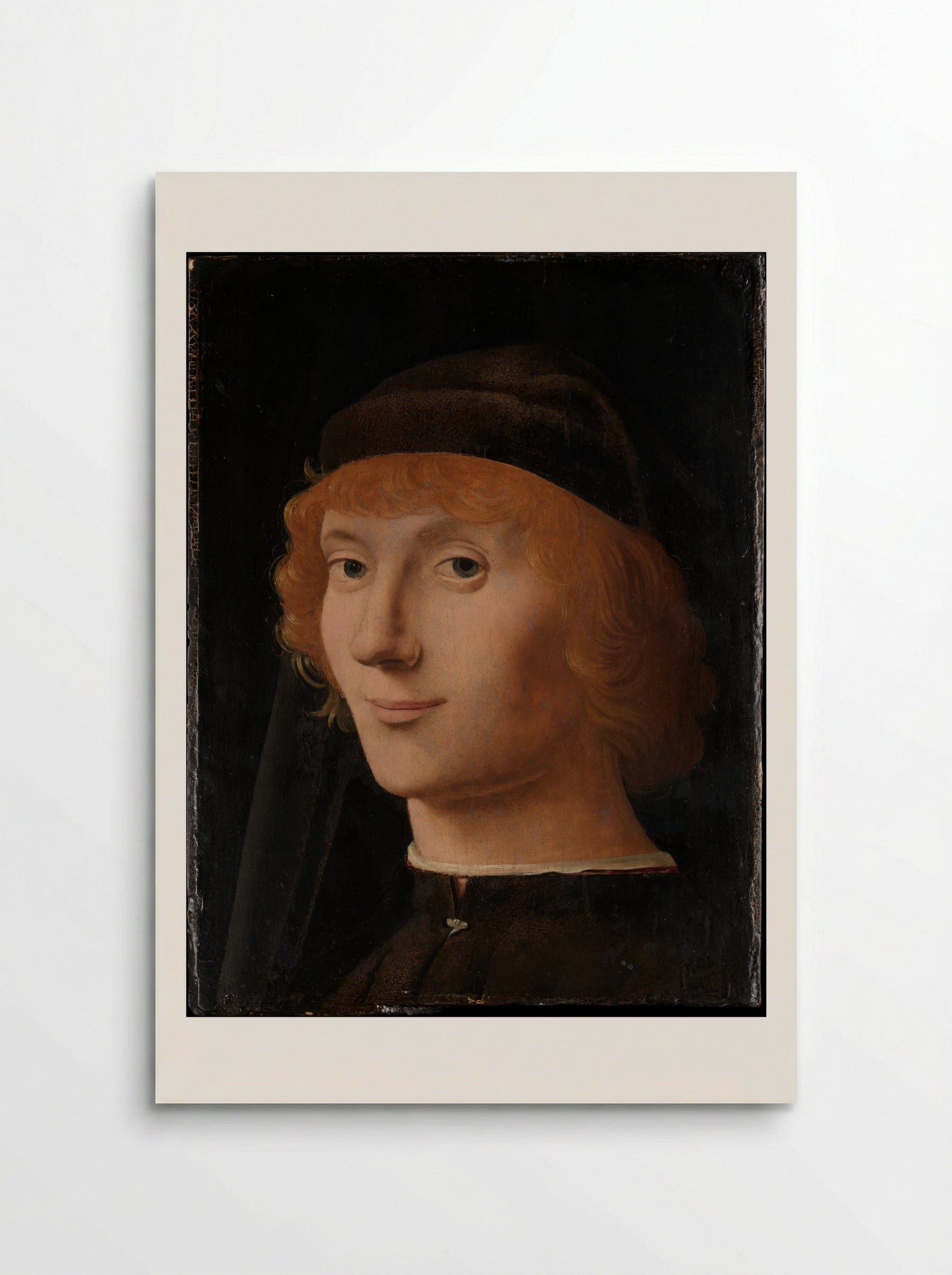 Portrait of a Young Man - Antonello da Messina - Poster