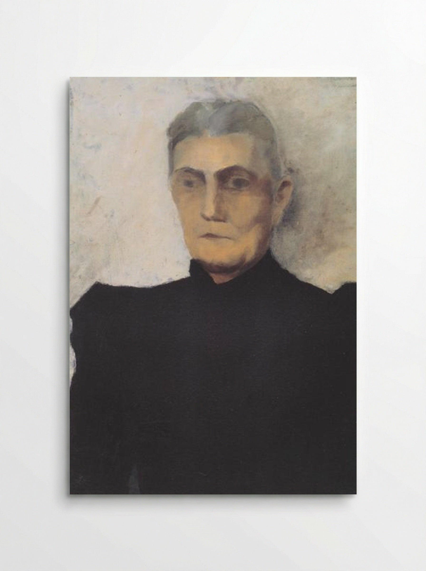 Portrait of an Old Woman - Paula Modersohn-Becker - Poster