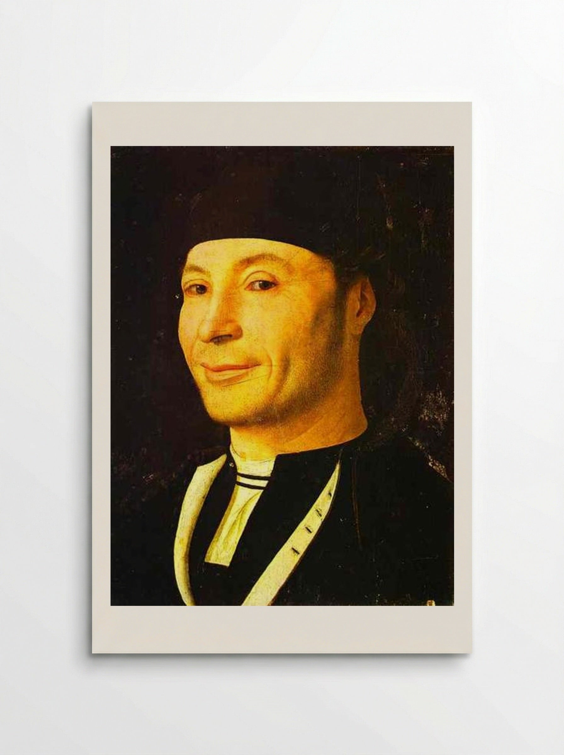 Portrait of an Unknown Man - Antonello da Messina - Poster