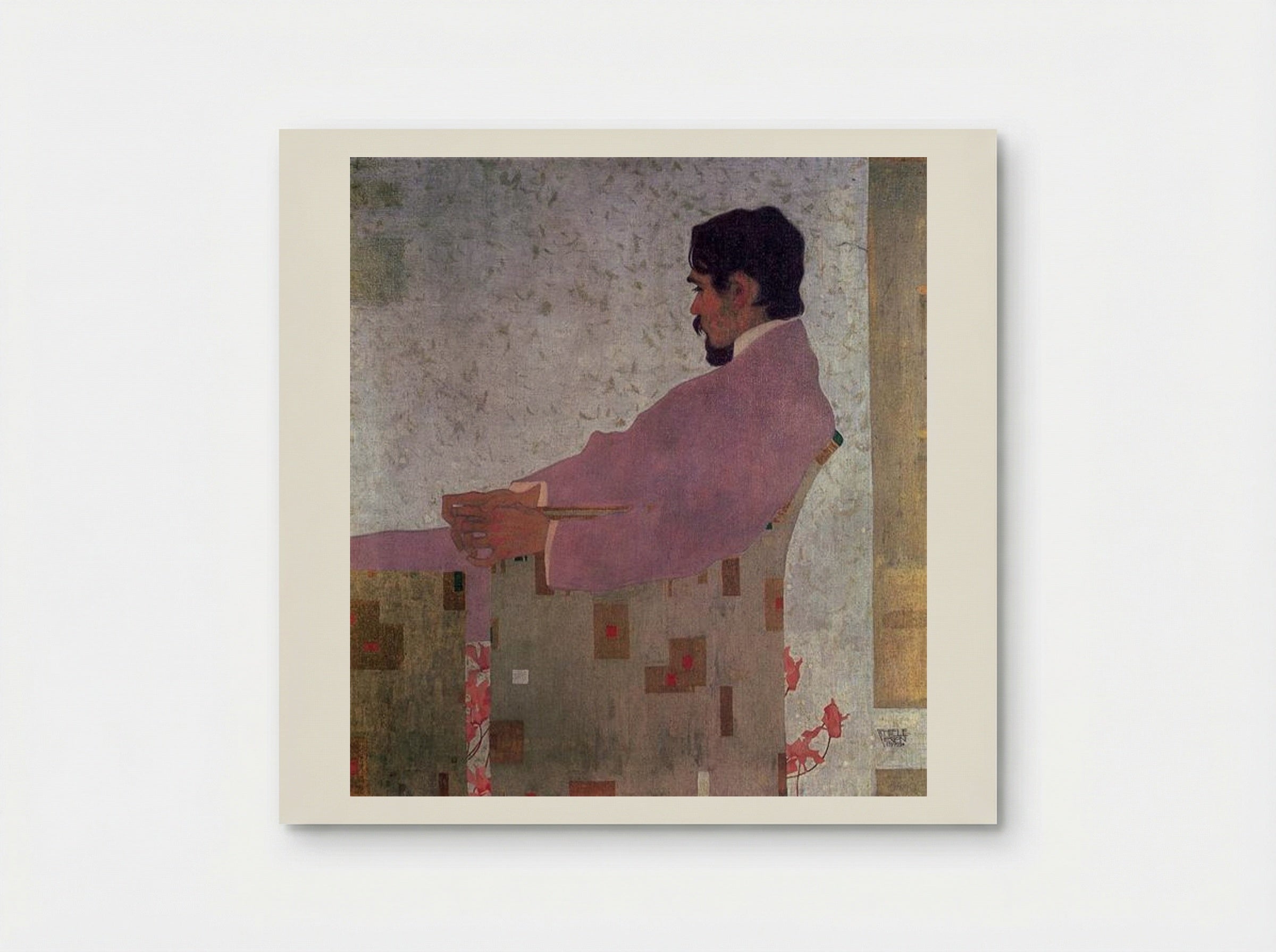 Portrait of the Painter Anton Peschka (Egon Schiele) - Egon Schiele - Poster