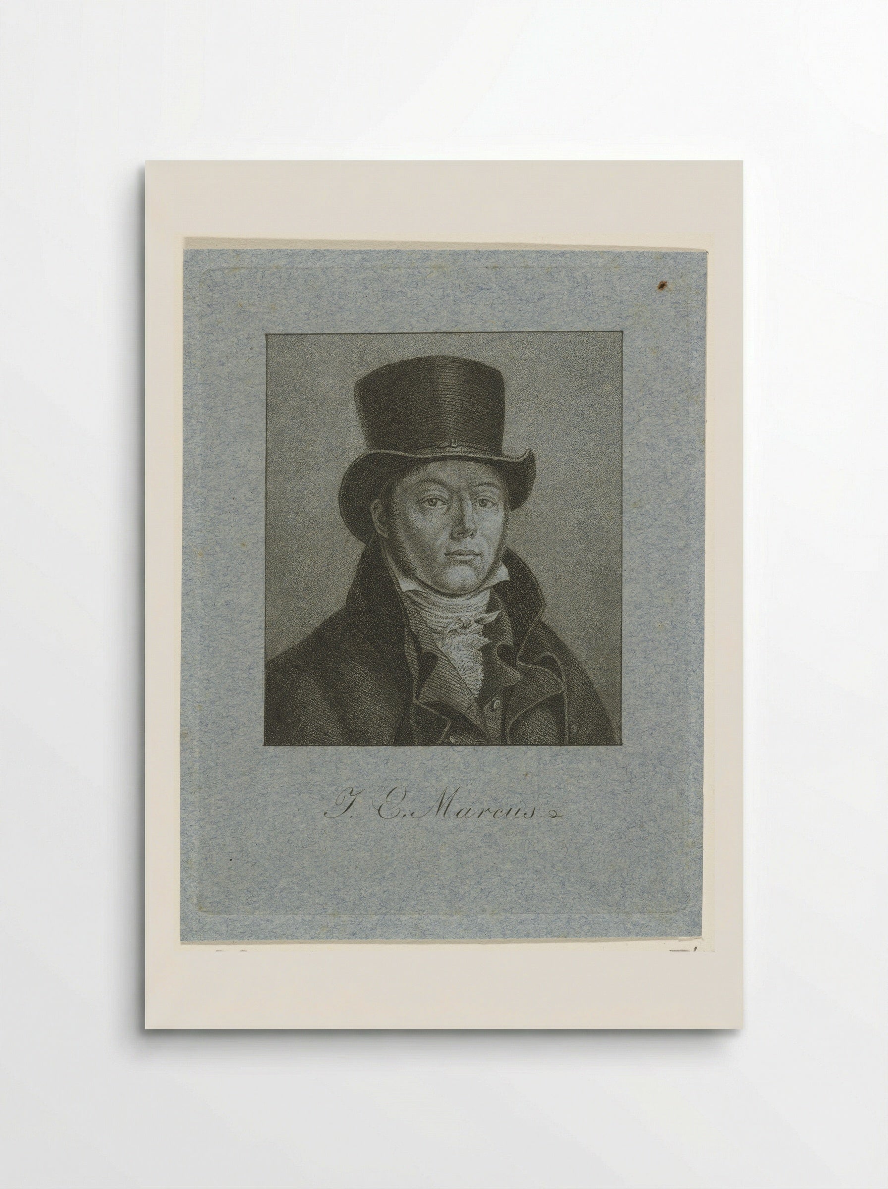 Portret van Izaak Schmidt - Jacob Ernst Marcus - Poster