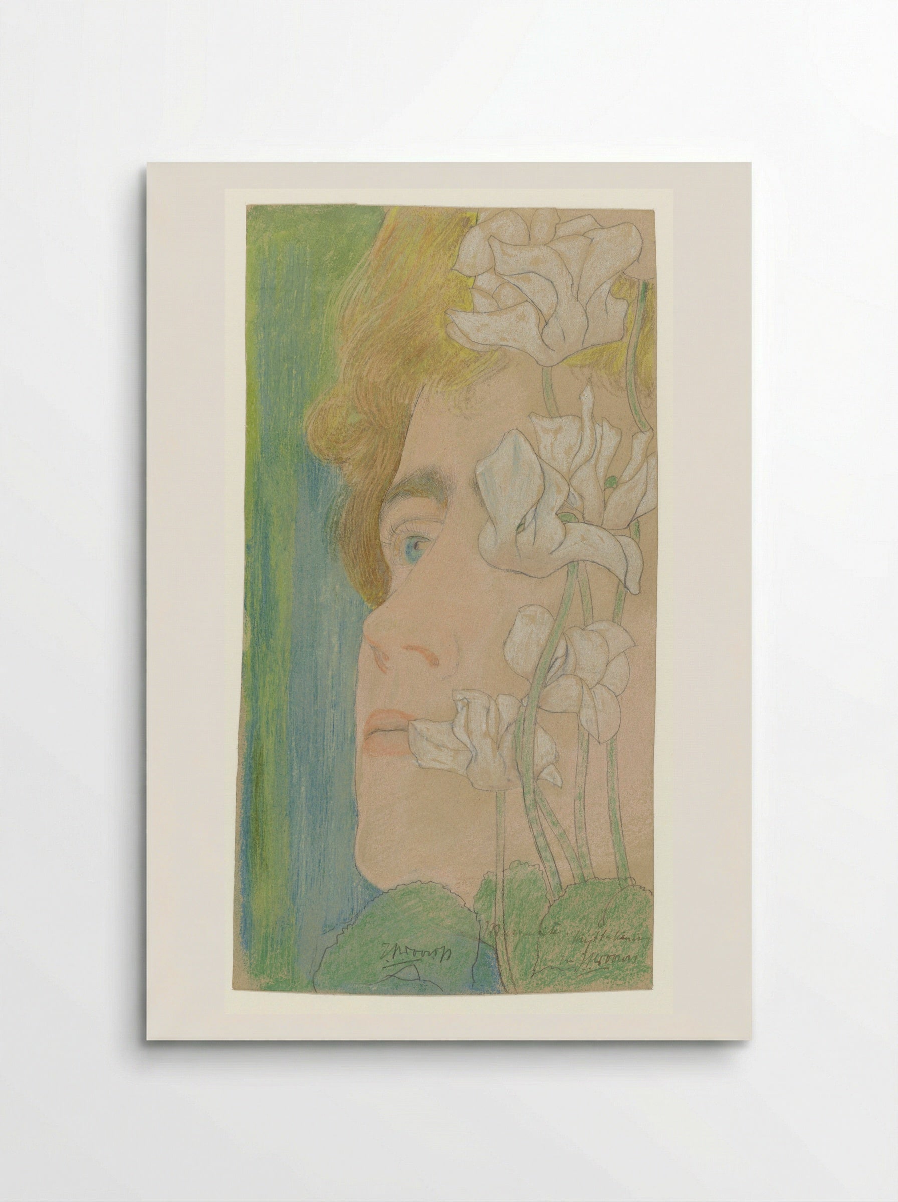 Portret van Marguérite (Jan Toorop) - Jan Toorop - Poster