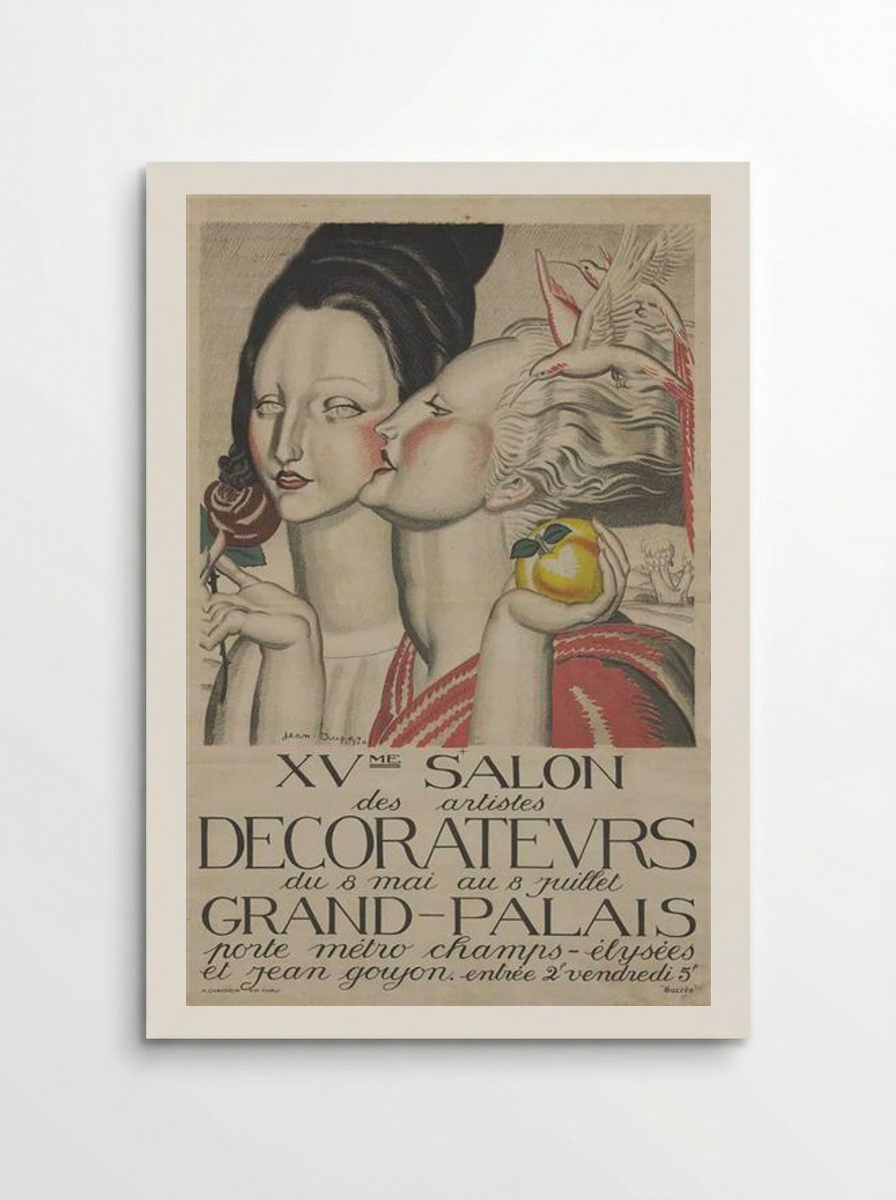 Poster for XVme Salon des artistes décorateurs - Jean Dupas - Poster