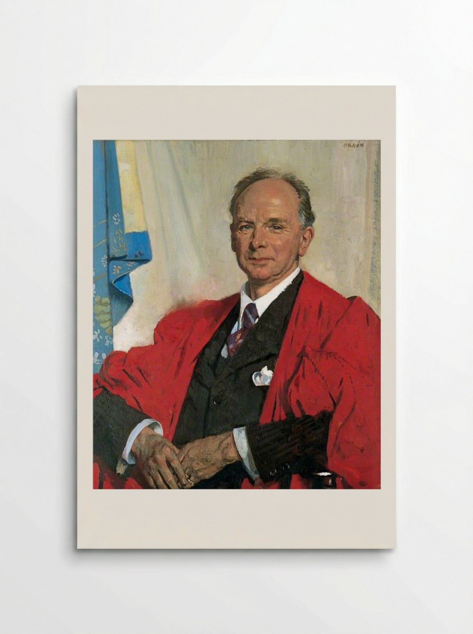 Professor Gregory Foster - William Orpen - Poster
