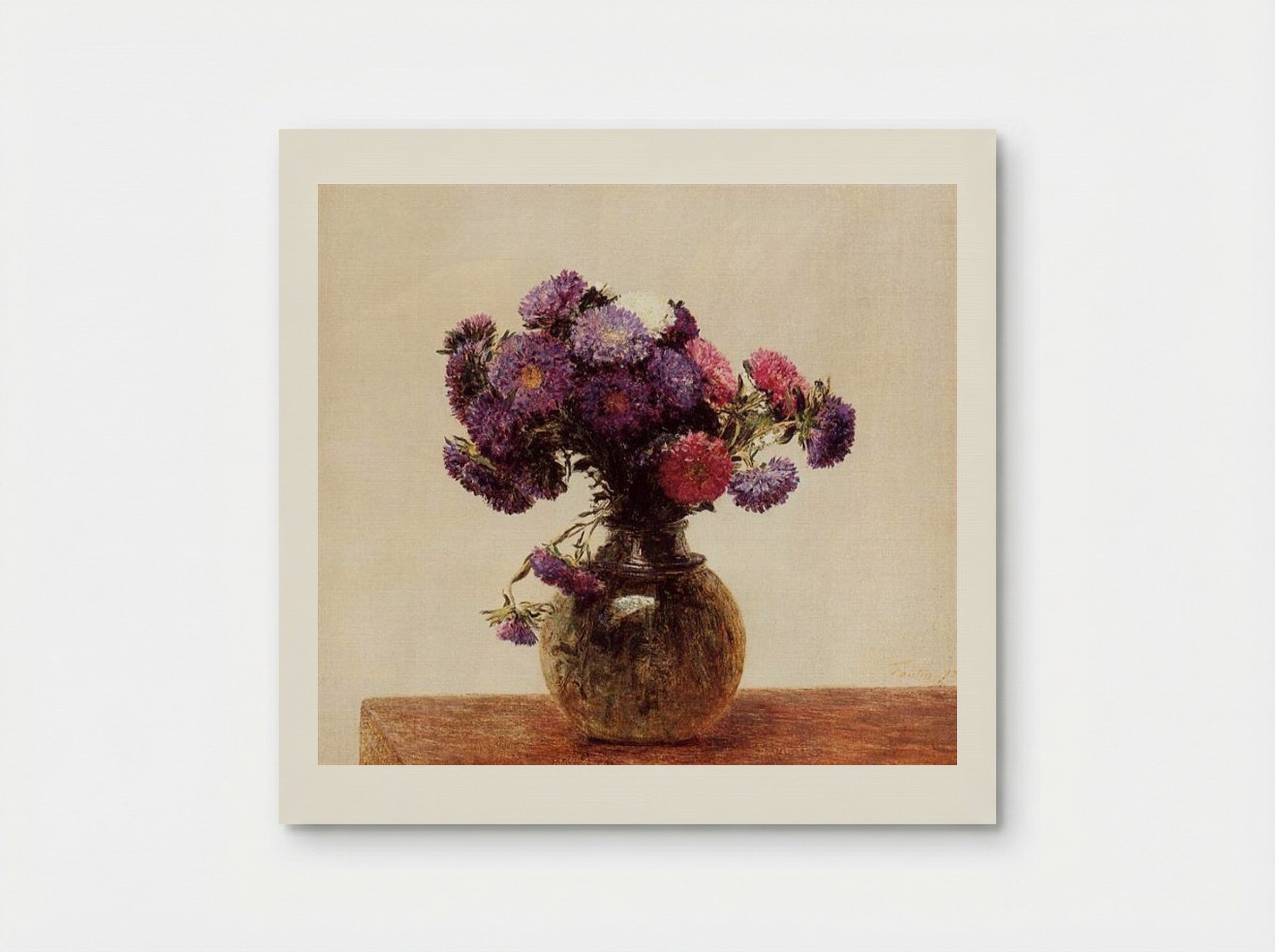 Queens Daisies - Henri Fantin-Latour - Poster