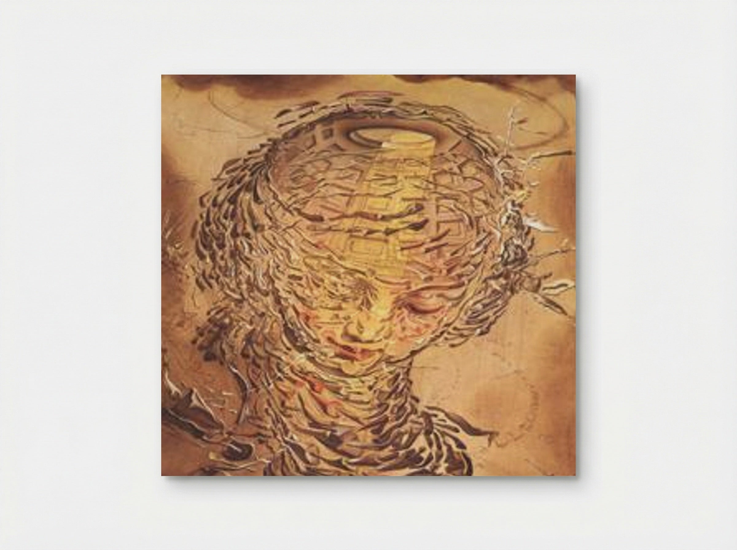 Raphaelesque Head Exploding - Salvador Dalí - Poster