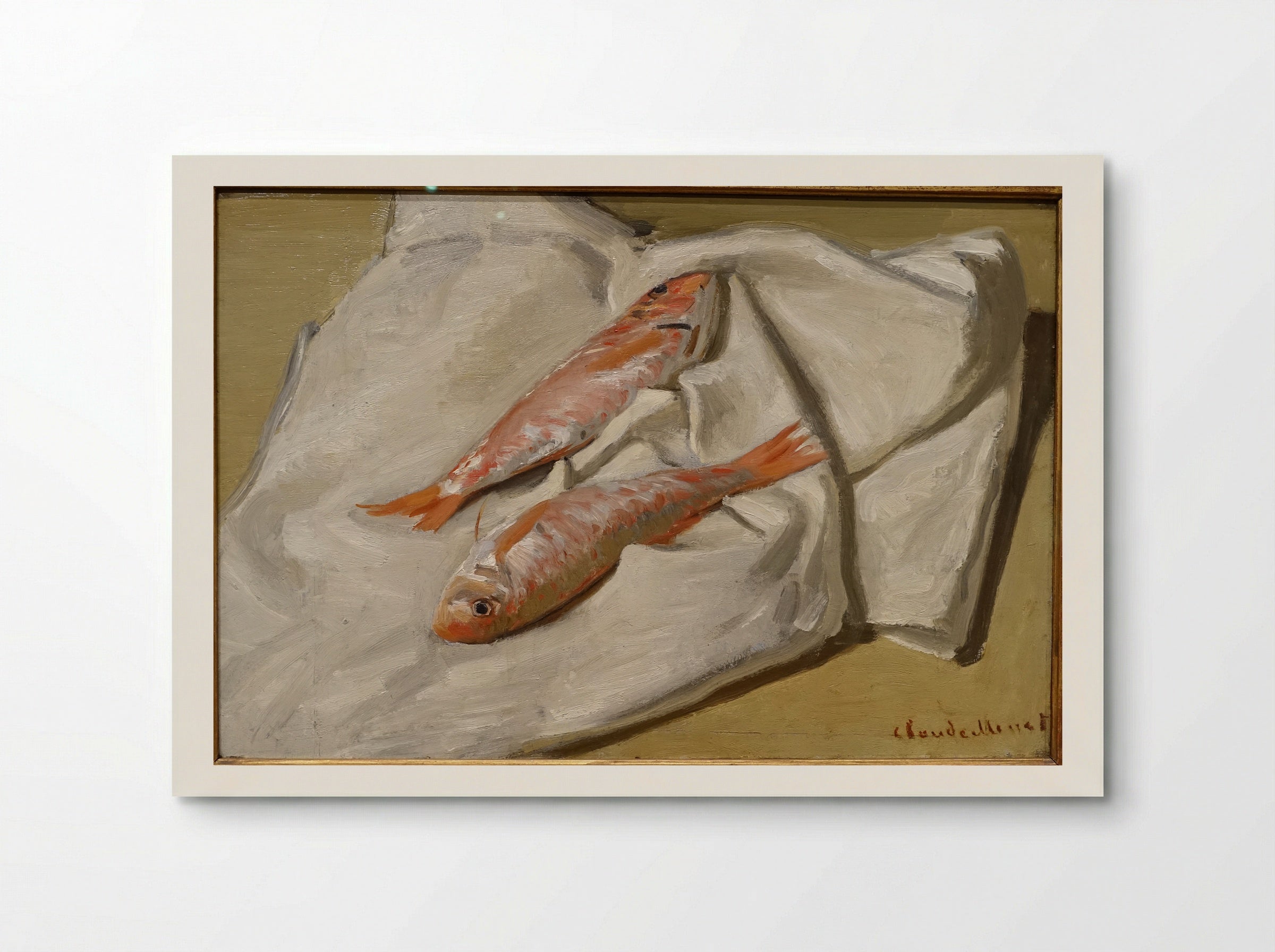 Red Mullets - Claude Monet - Poster
