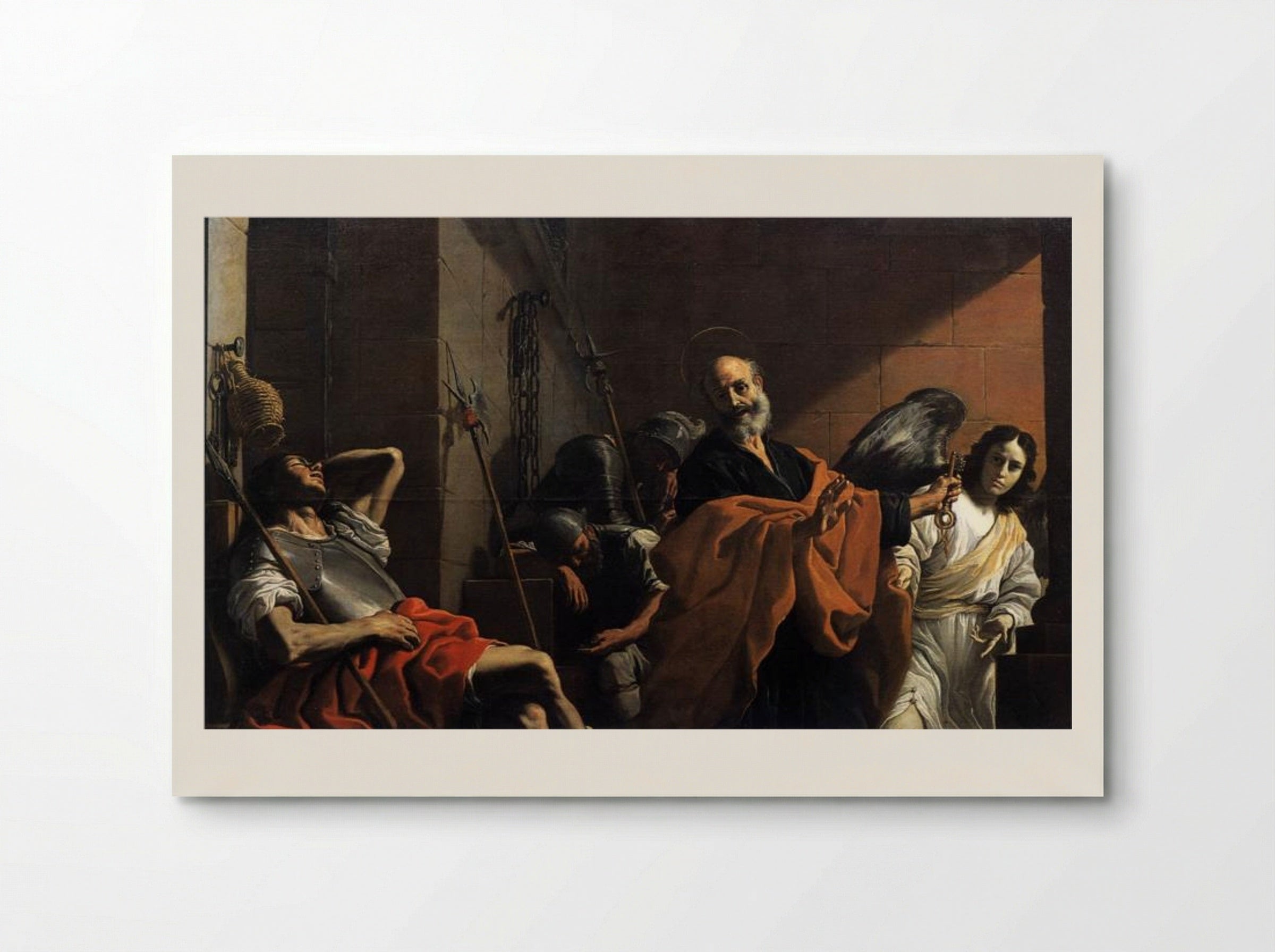 Release of Saint Peter from Prison - Mattia Preti - Poster