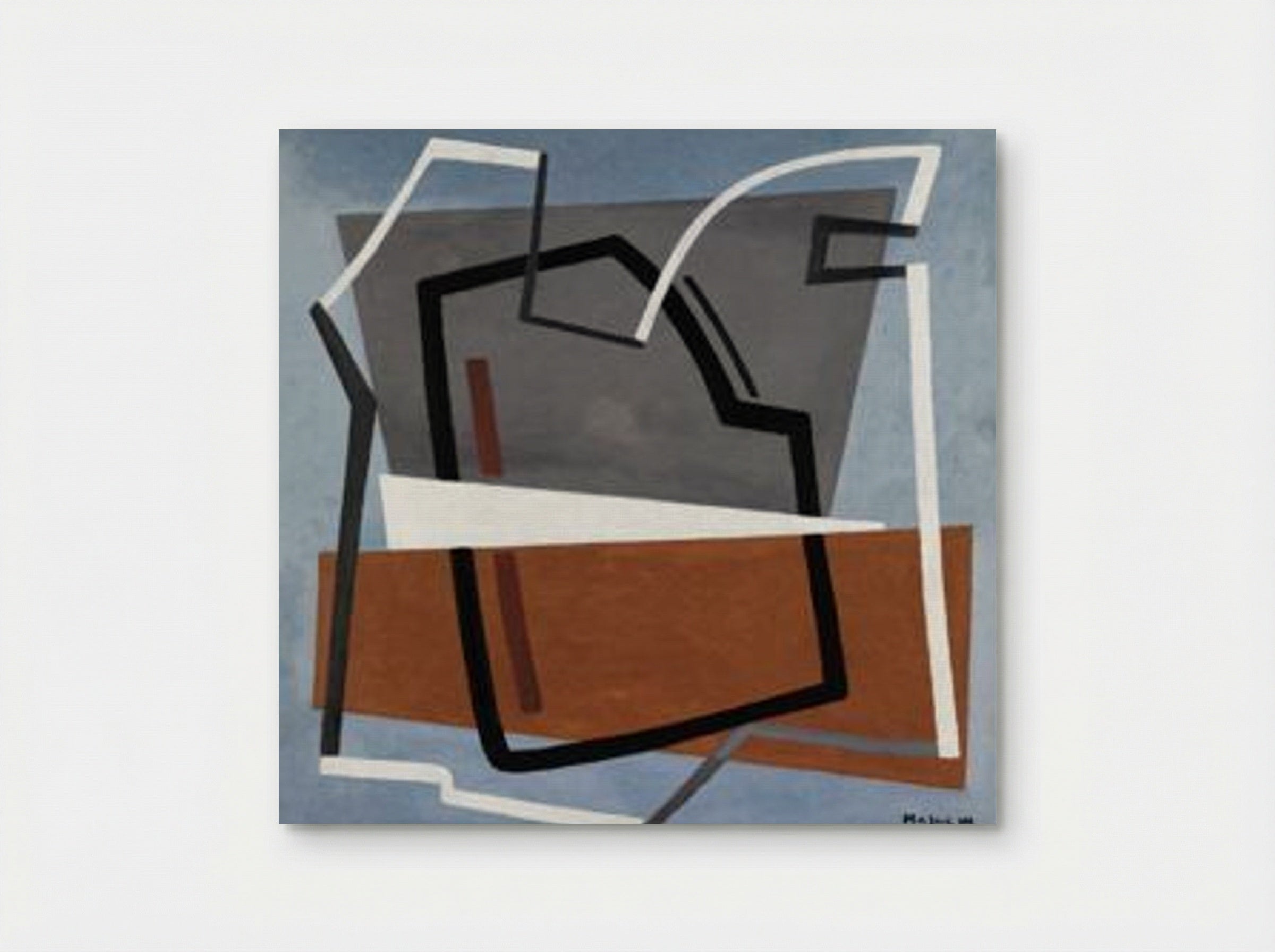 Repercussion 4 - Alberto Magnelli - Poster