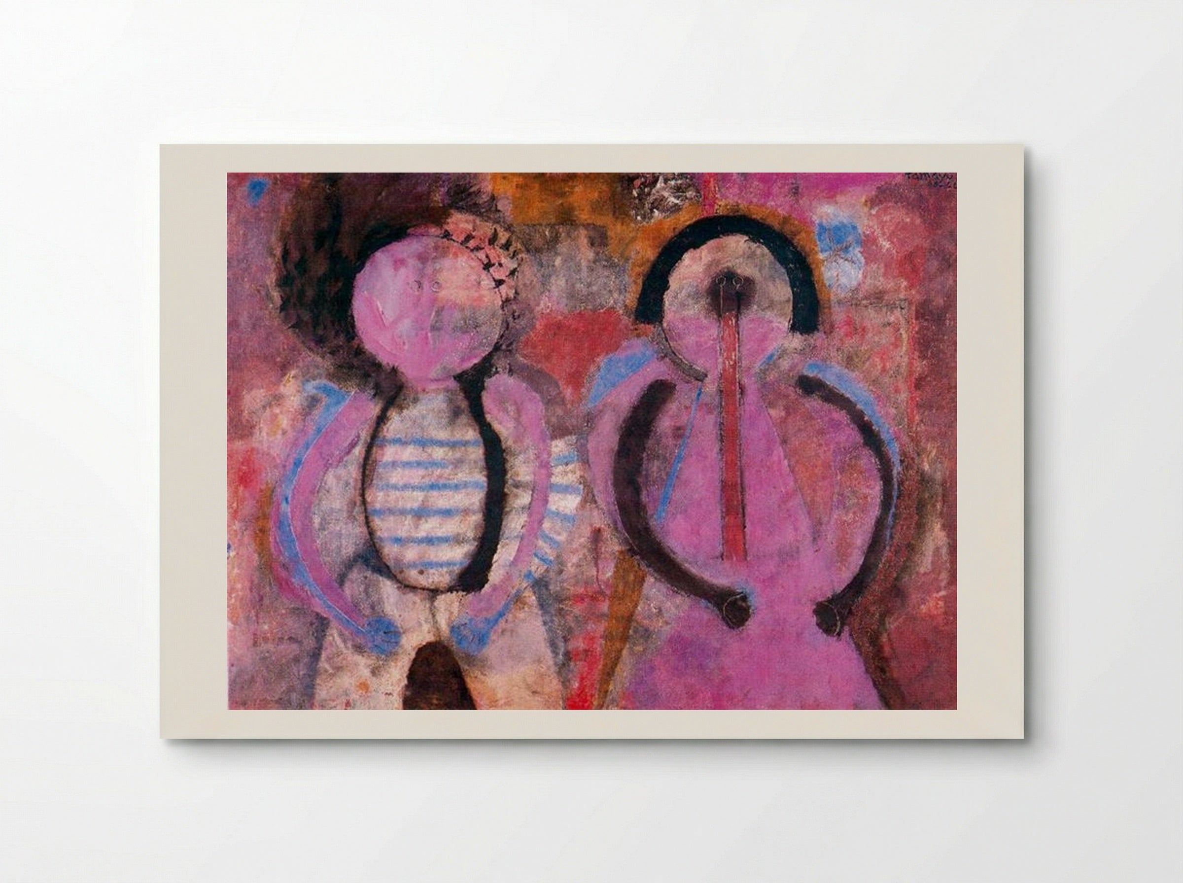 Retrato de niños (Pareja de niños) - Rufino Tamayo - Poster