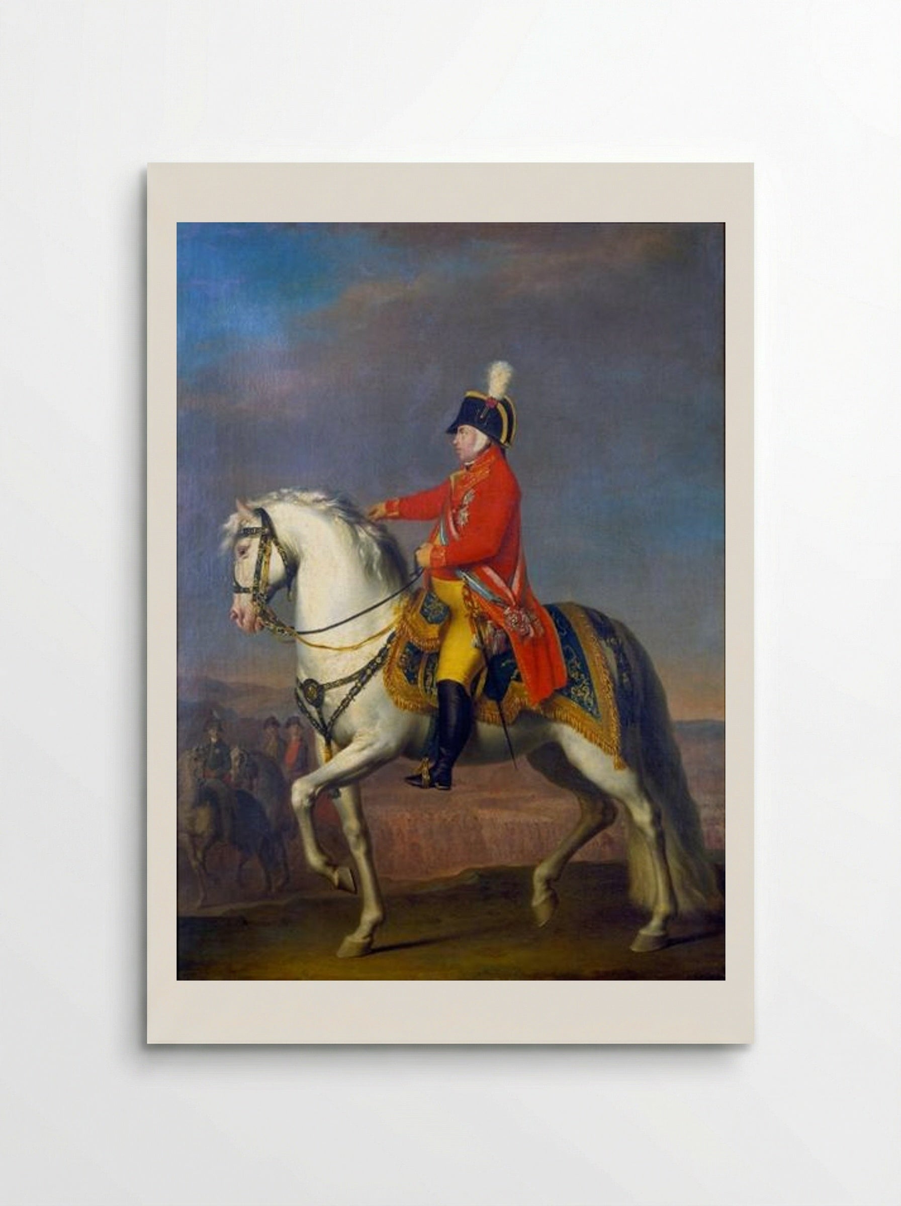 Retrato equestre de João VI de Portugal - Domingos Sequeira - Poster