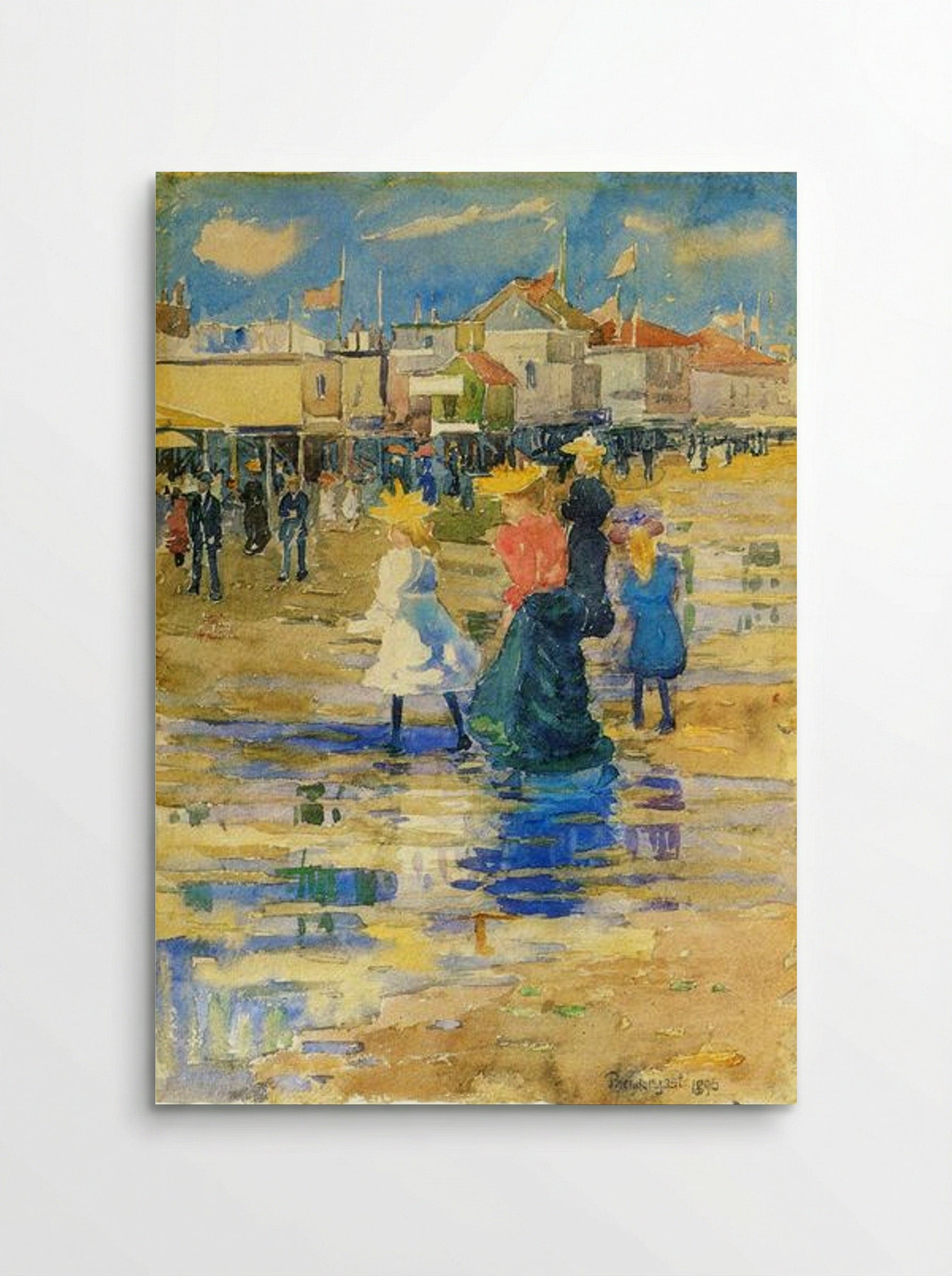 Revere Beach - Maurice Prendergast - Poster