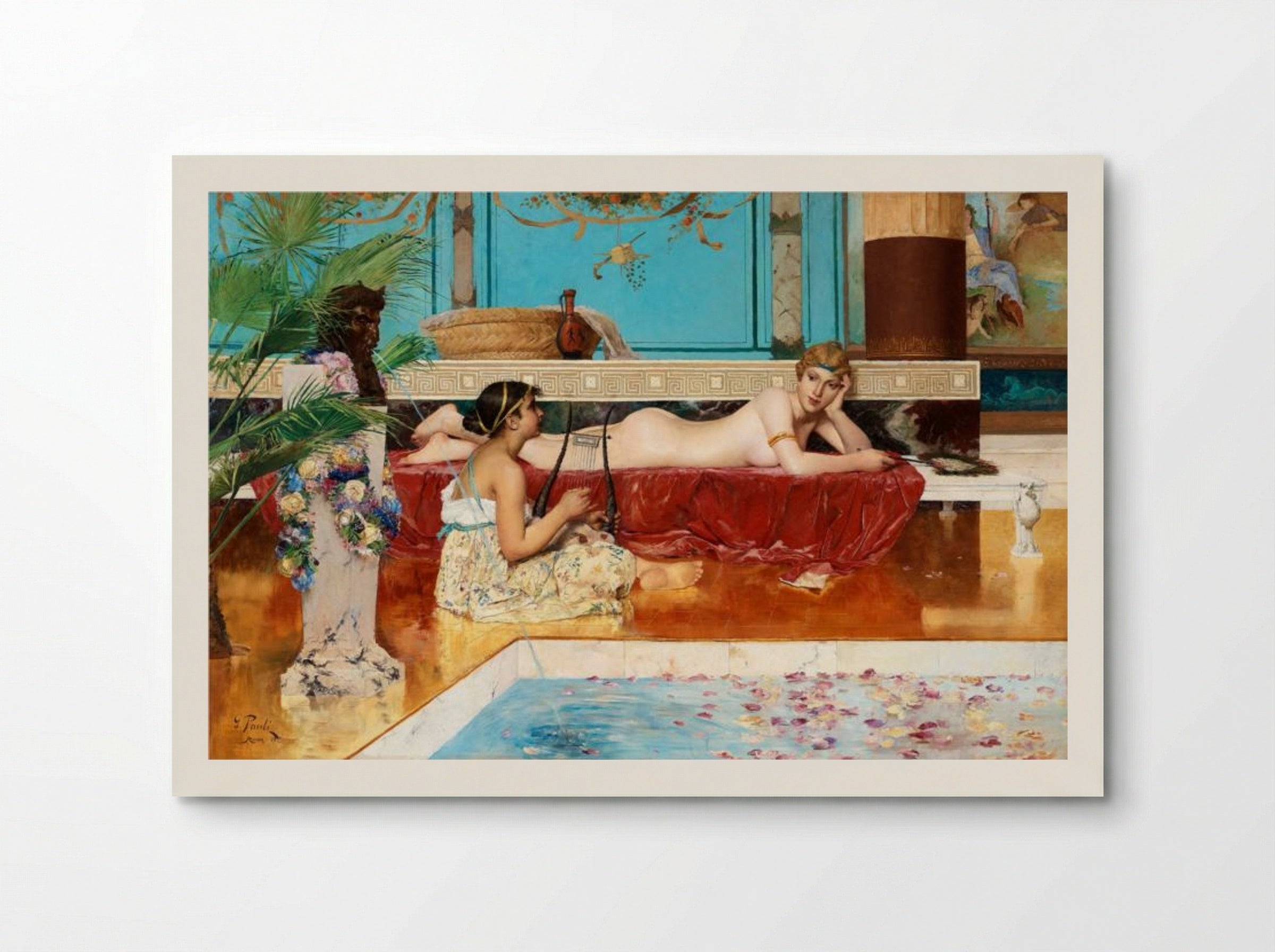 Roman Bath - Georg Pauli - Poster