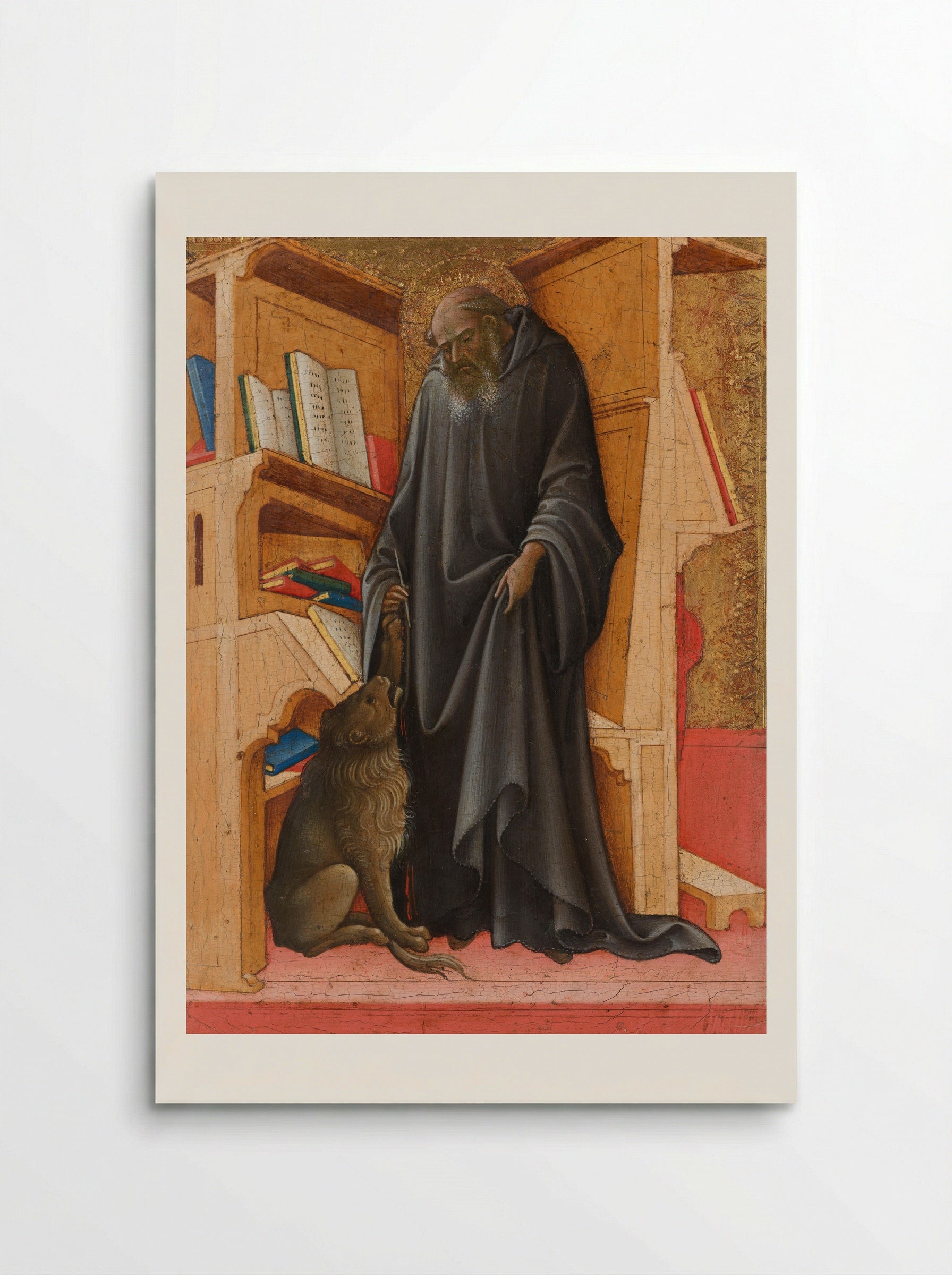 Saint Jerome in His Study - Lorenzo Monaco - Poster