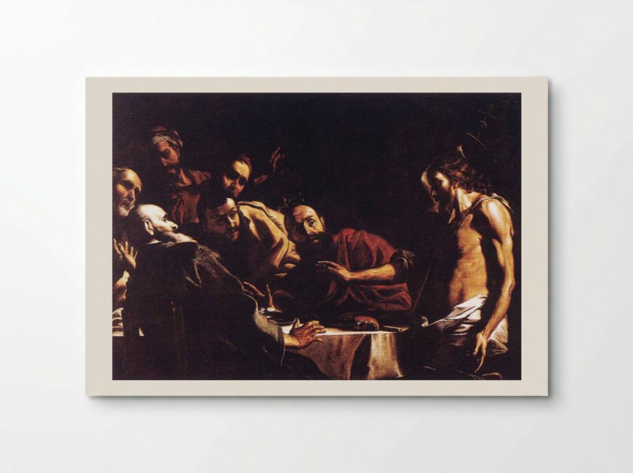 Saint John Reproaching Herod - Mattia Preti - Poster