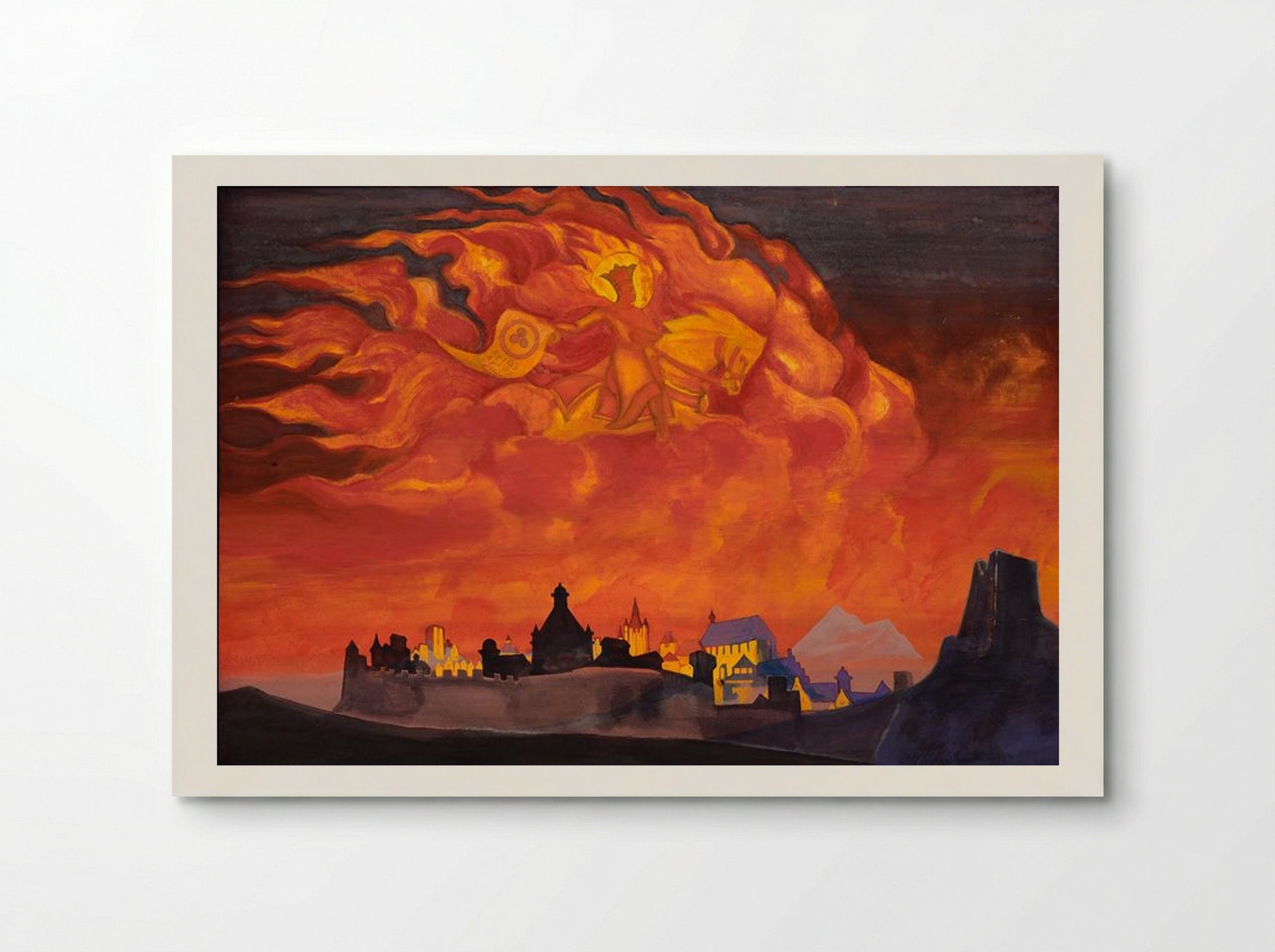Saint Sophia the Almighty Wisdom - Nicholas Roerich - Poster