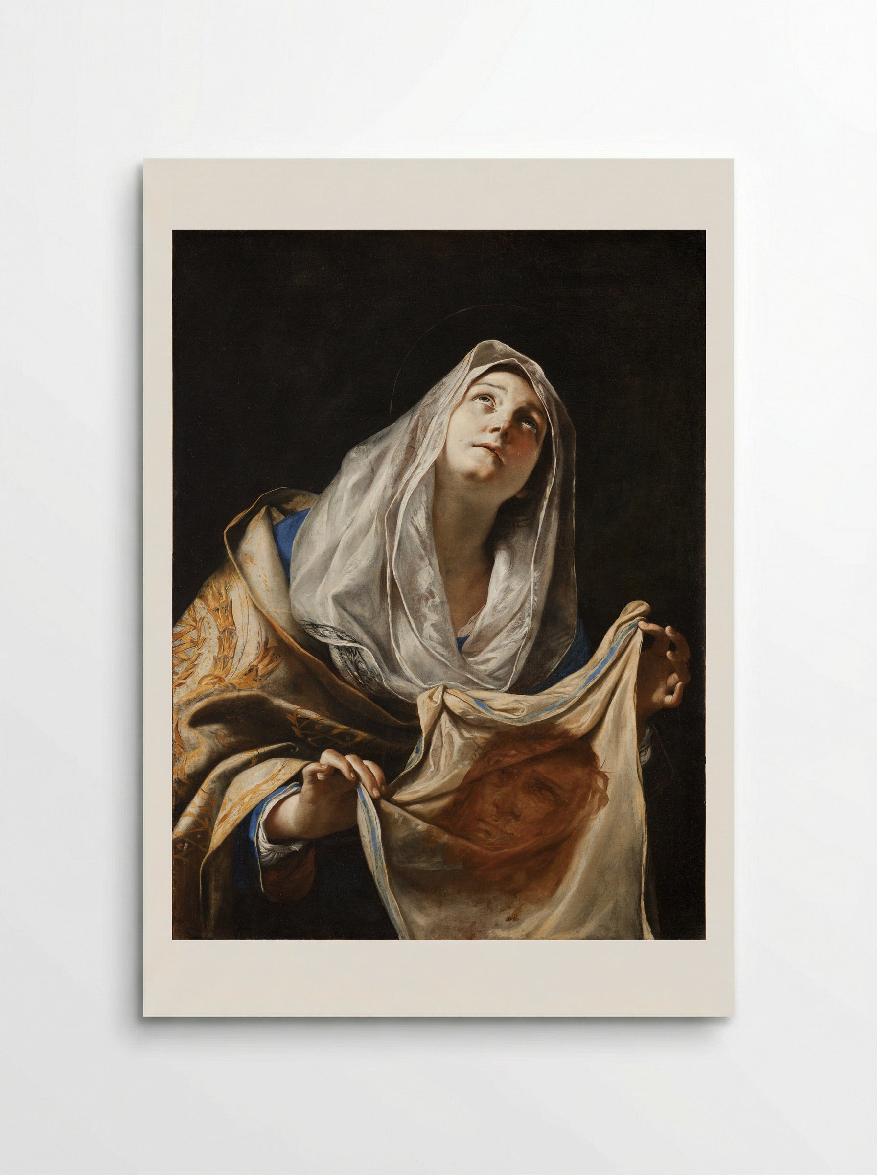 Saint Veronica with the Veil - Mattia Preti - Poster