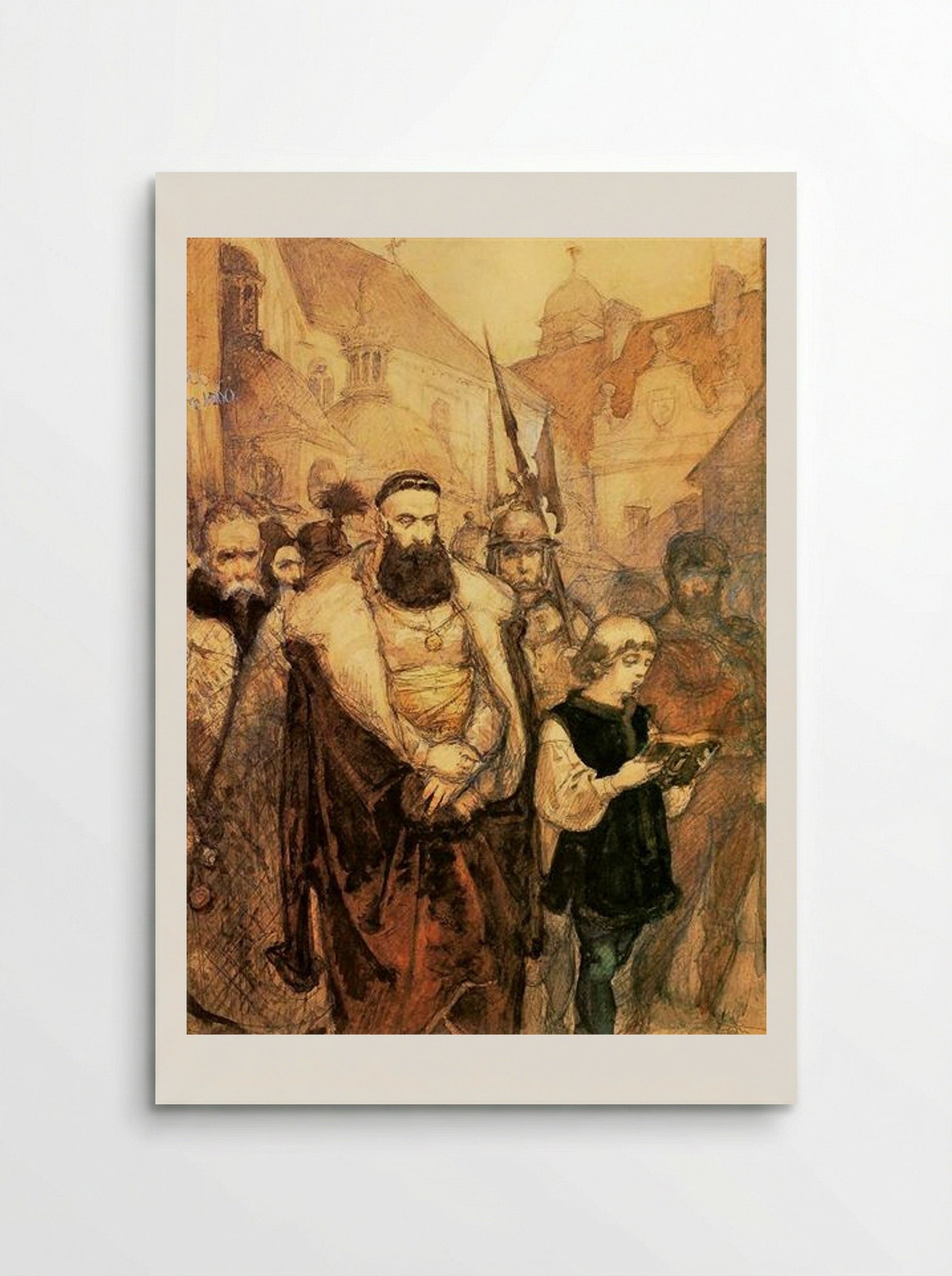 Samuel Zborowski - Jan Matejko - Poster