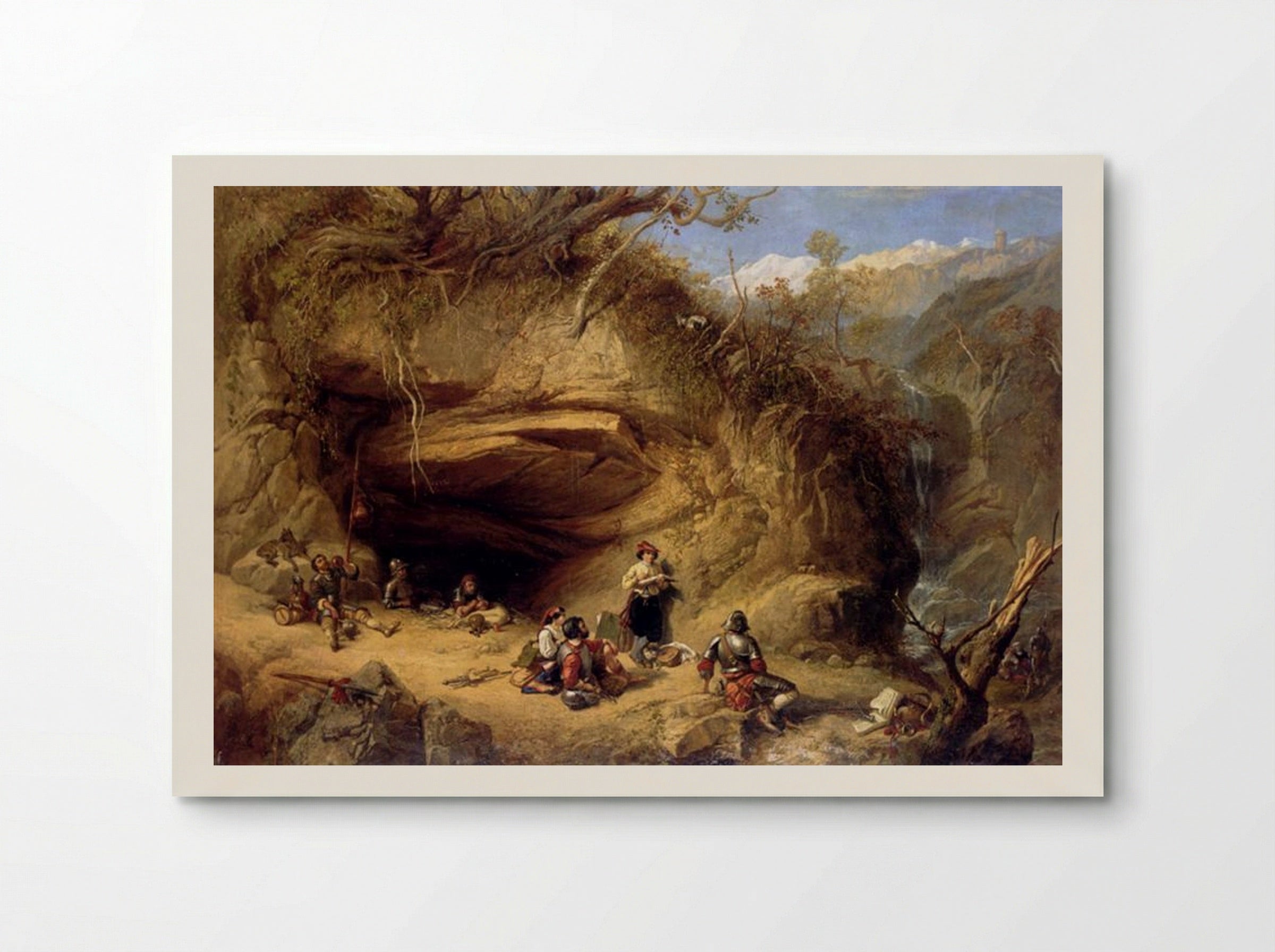 Scene Near Zeldkirch In The Tyrol - William Shayer - Poster