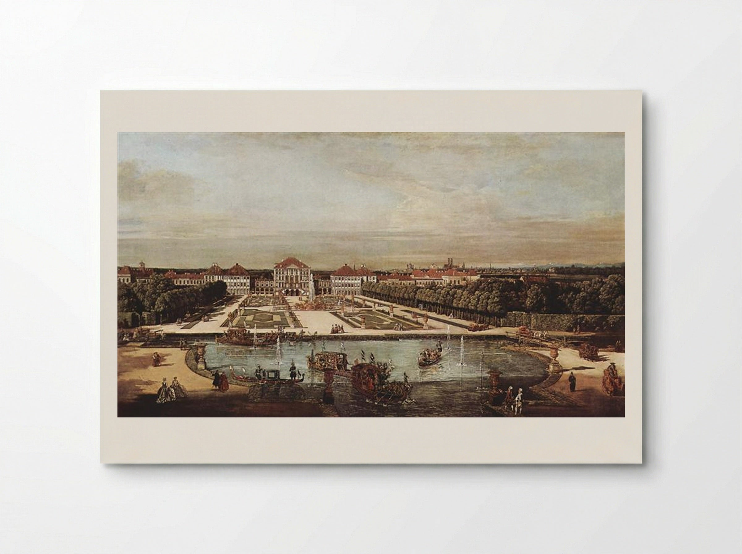 Schloss Nymphenburg - Bernardo Bellotto - Poster