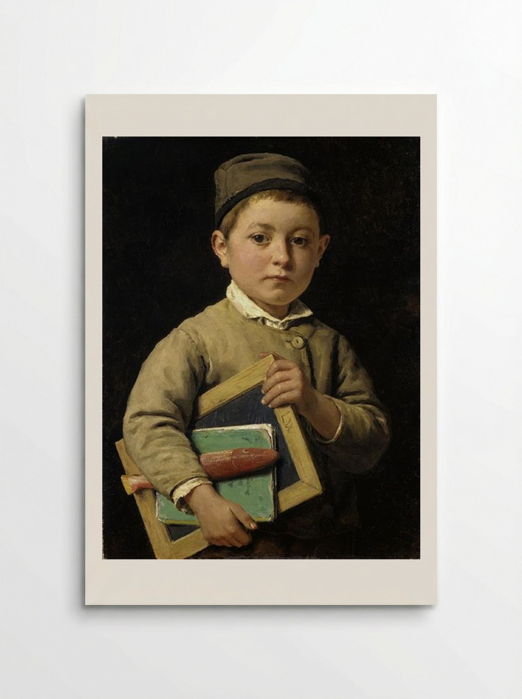 Schoolboy - Albert Anker - Poster