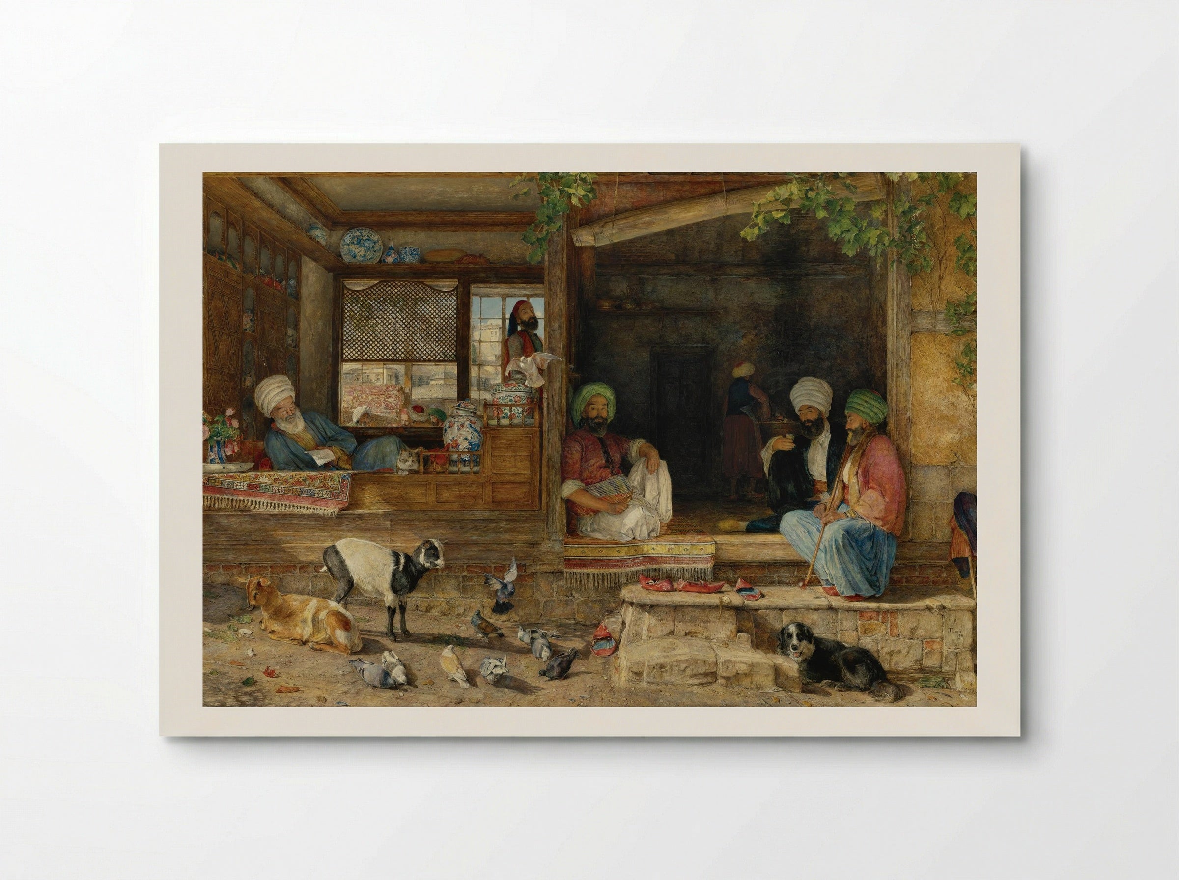 Scutari - John Frederick Lewis - Poster